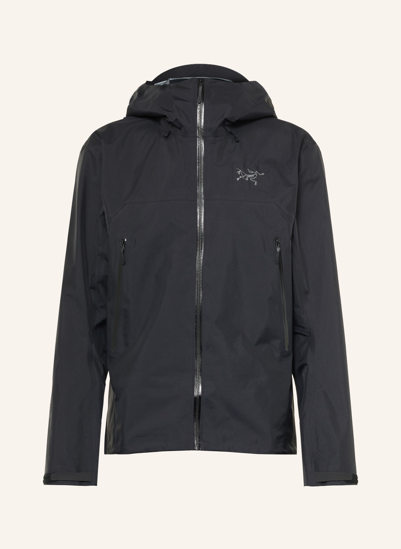 ARC'TERYX Hardshell-Jacke BETA SL: SCHWARZ