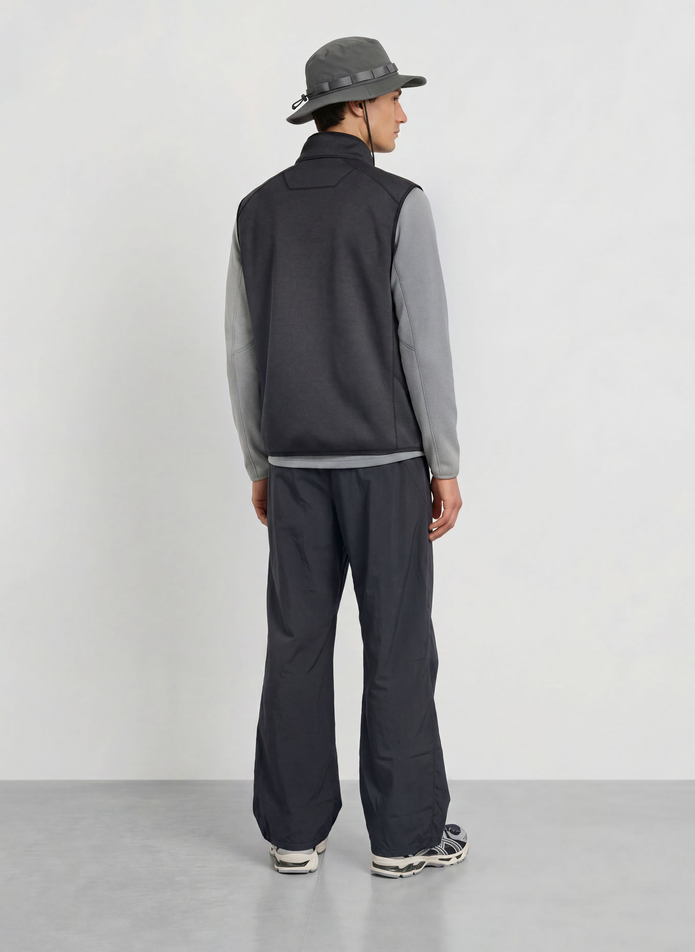 ARC'TERYX Veste polaire sans manches COVERT: NOIR