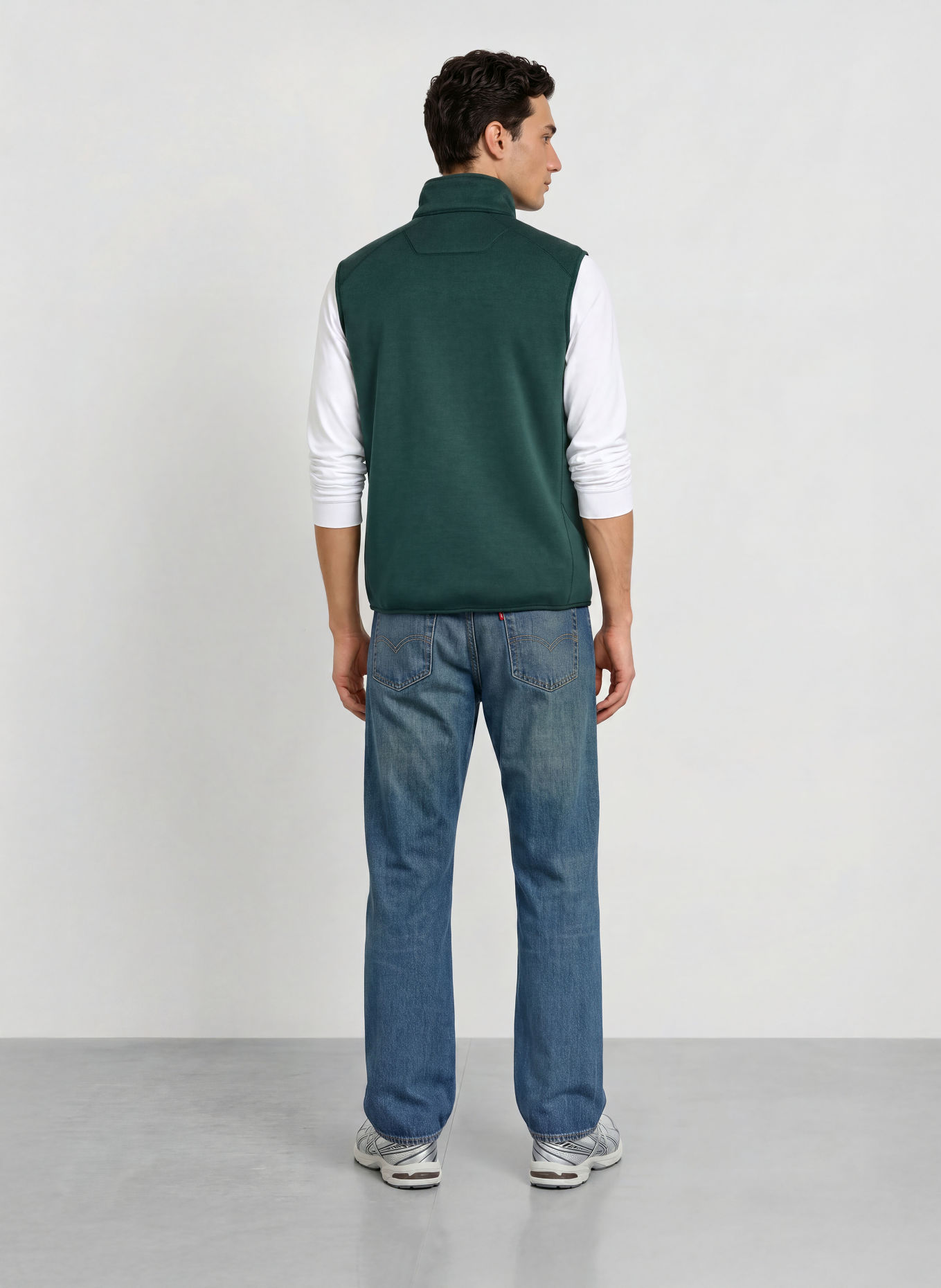 ARC'TERYX COVERT Knitted Fleece Vest: DARK GREEN