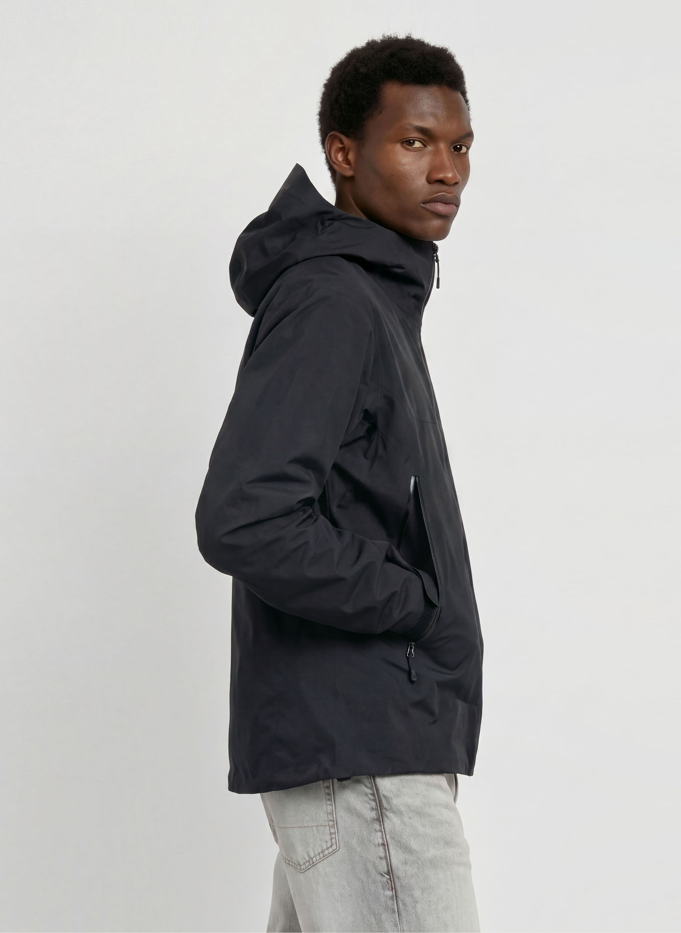 ARC'TERYX Hardshell-Jacke BETA: SCHWARZ / GRAU