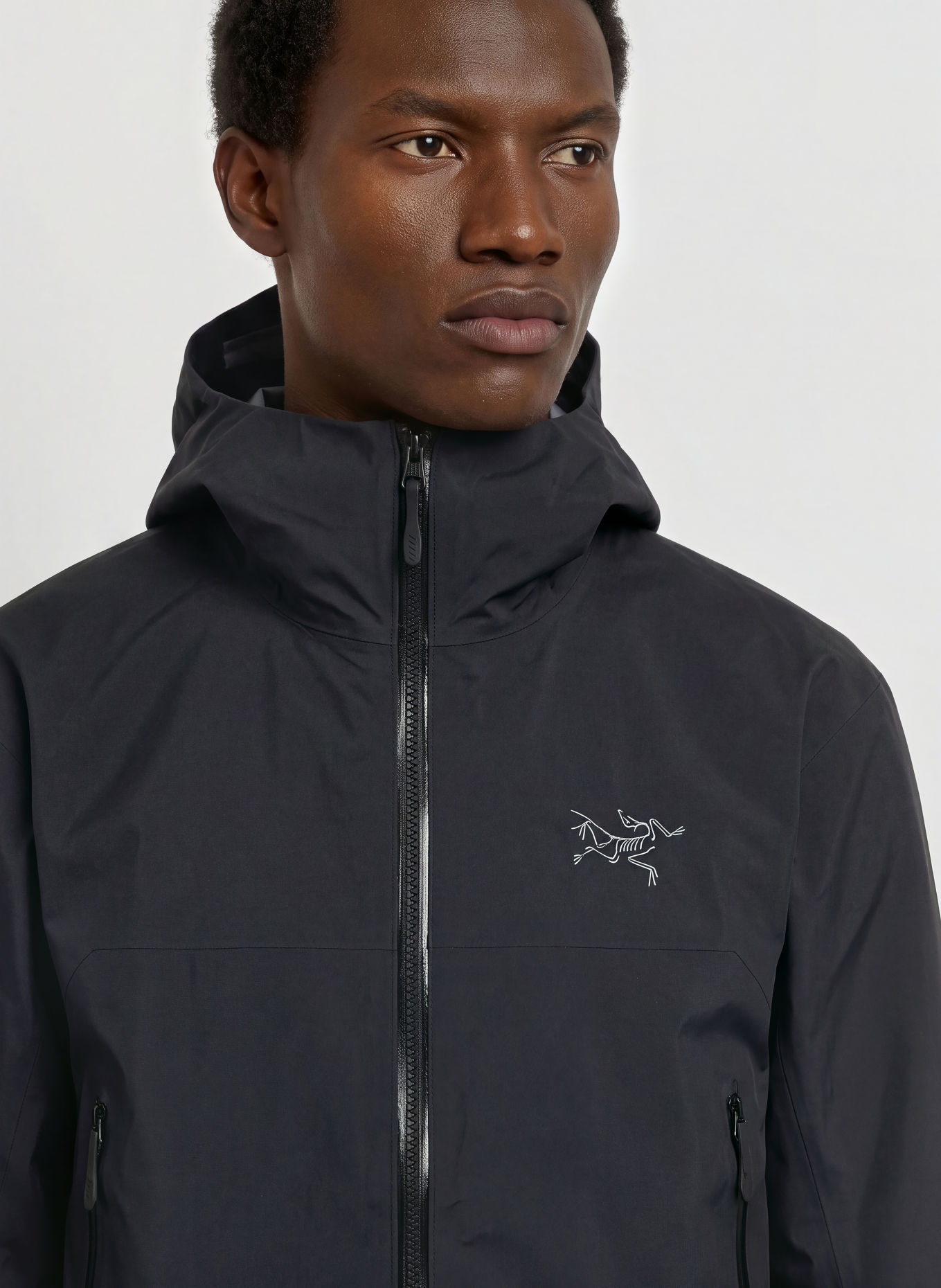 ARC'TERYX Hardshell-Jacke BETA: SCHWARZ / GRAU