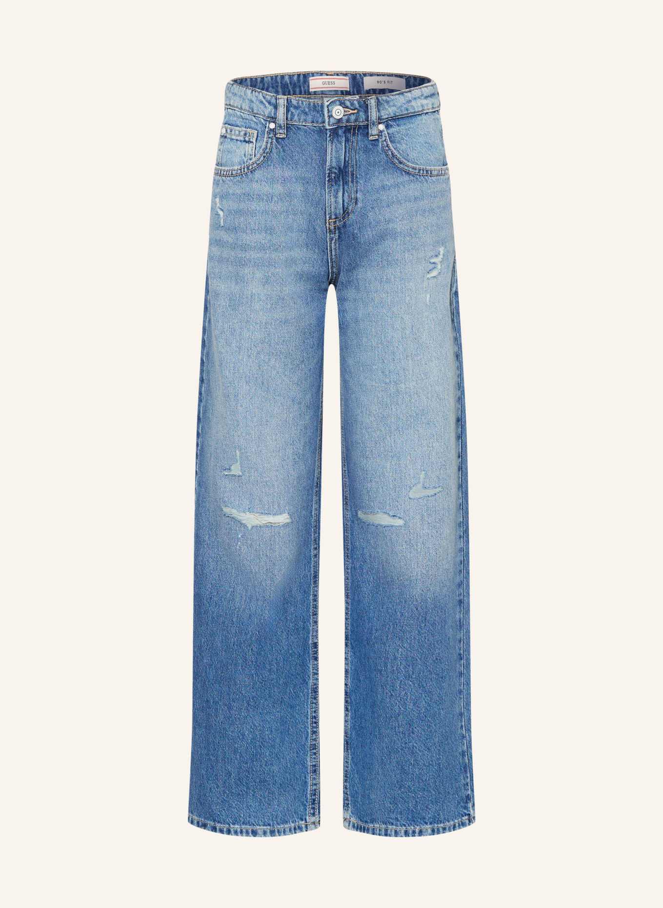 GUESS Jeans 90's Fit: OFLW CORN FLOWER BLUE
