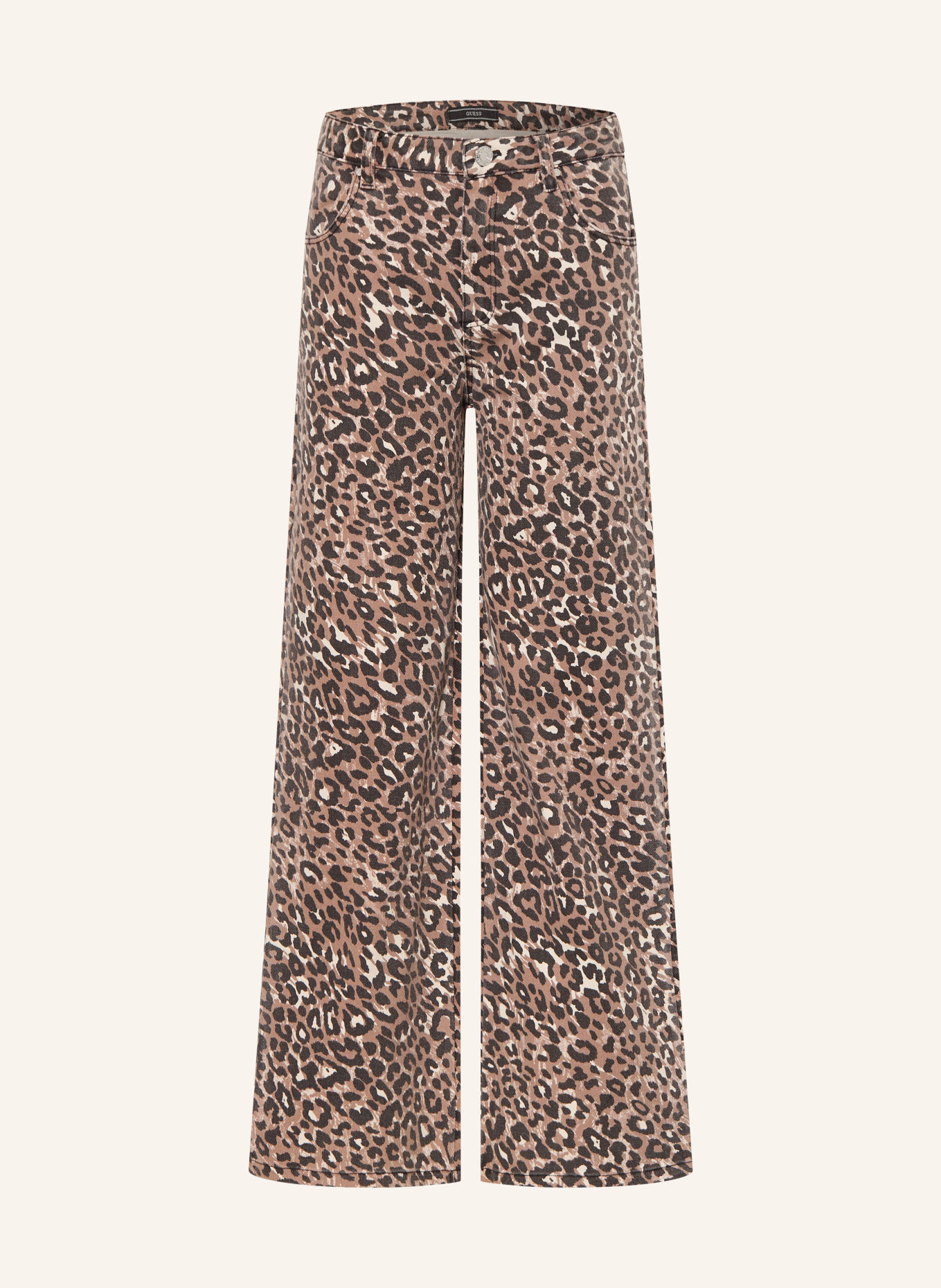 GUESS Hose: BRAUN / ECRU / SCHWARZ