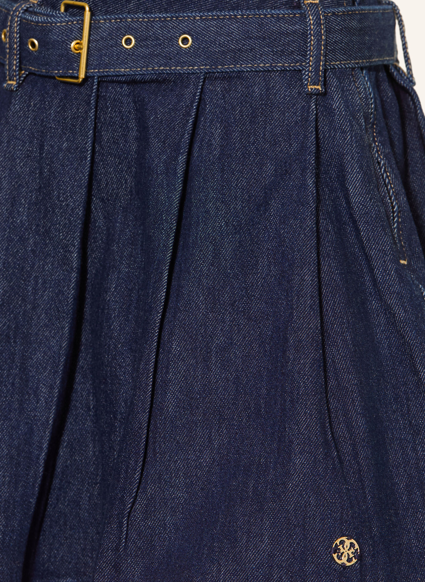 GUESS Denim skirt: BLUE