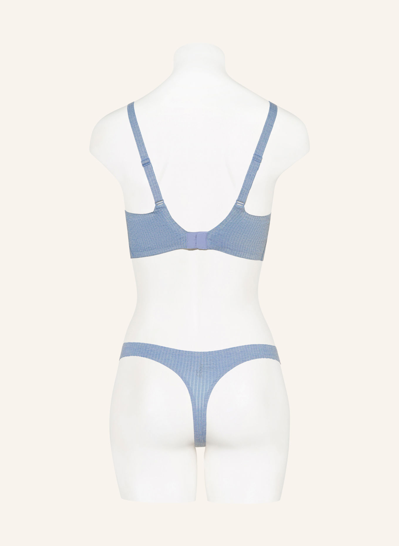 sloggi Bustier ZERO FEEL PURE: BLAUWGRIJS