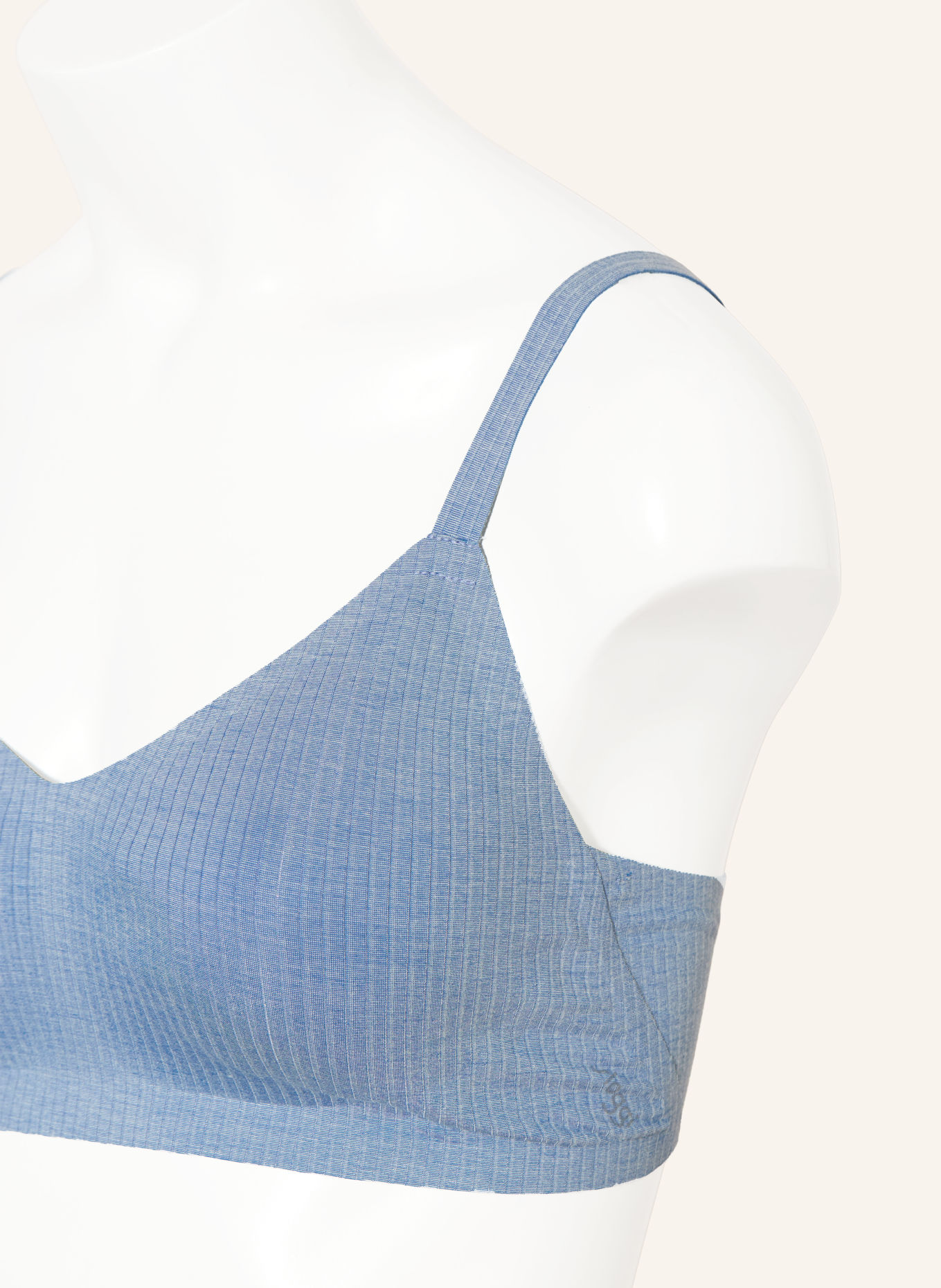 sloggi Bustier ZERO FEEL PURE: BLAUWGRIJS