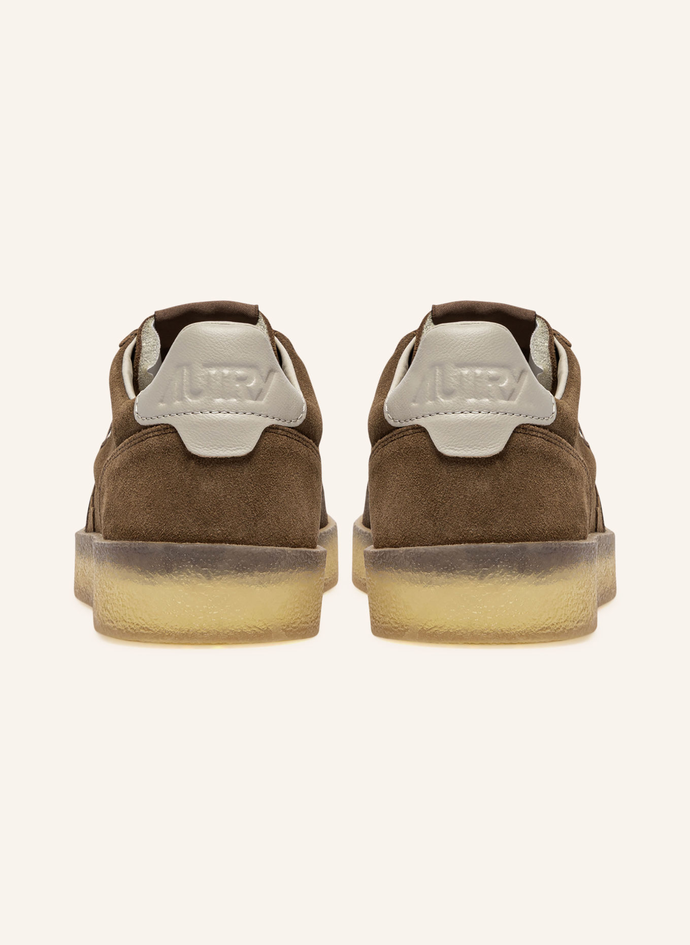 AUTRY Sneakersy MEDALIST LOW: BRĄZOWY / BEŻOWY