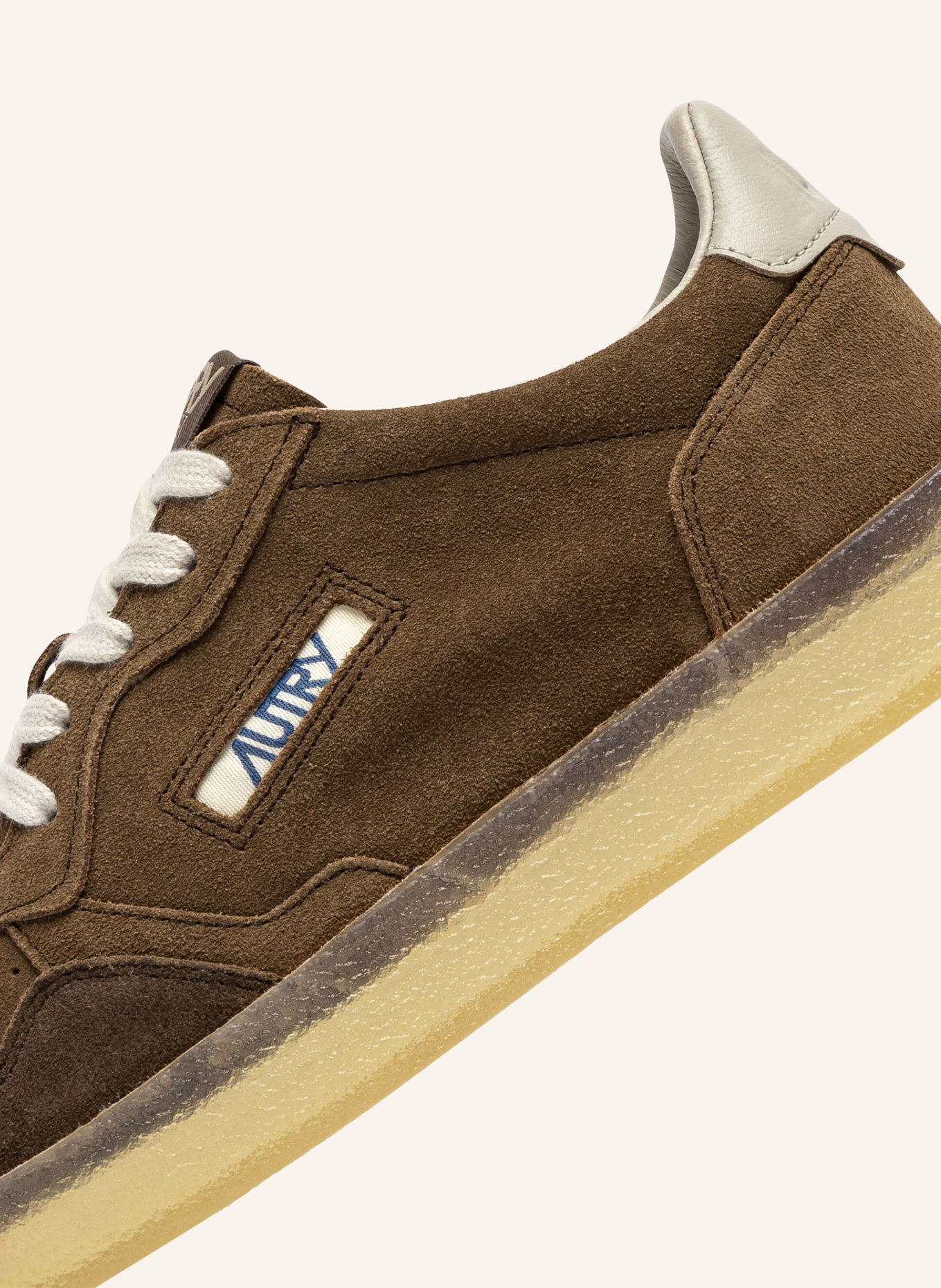 AUTRY Sneakersy MEDALIST LOW: BRĄZOWY / BEŻOWY