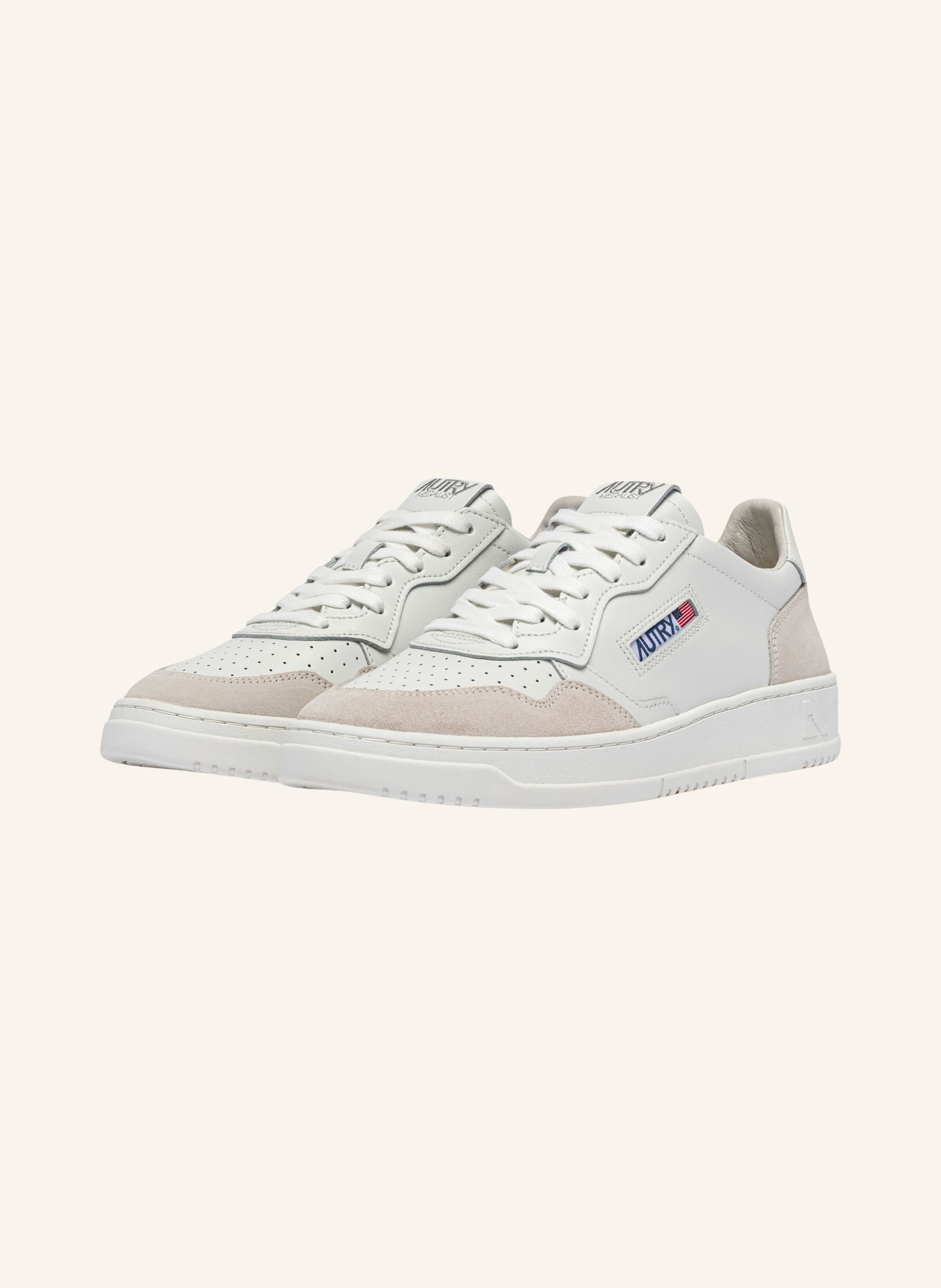 AUTRY MEDALIST LOW WOM Sneakers: WHITE