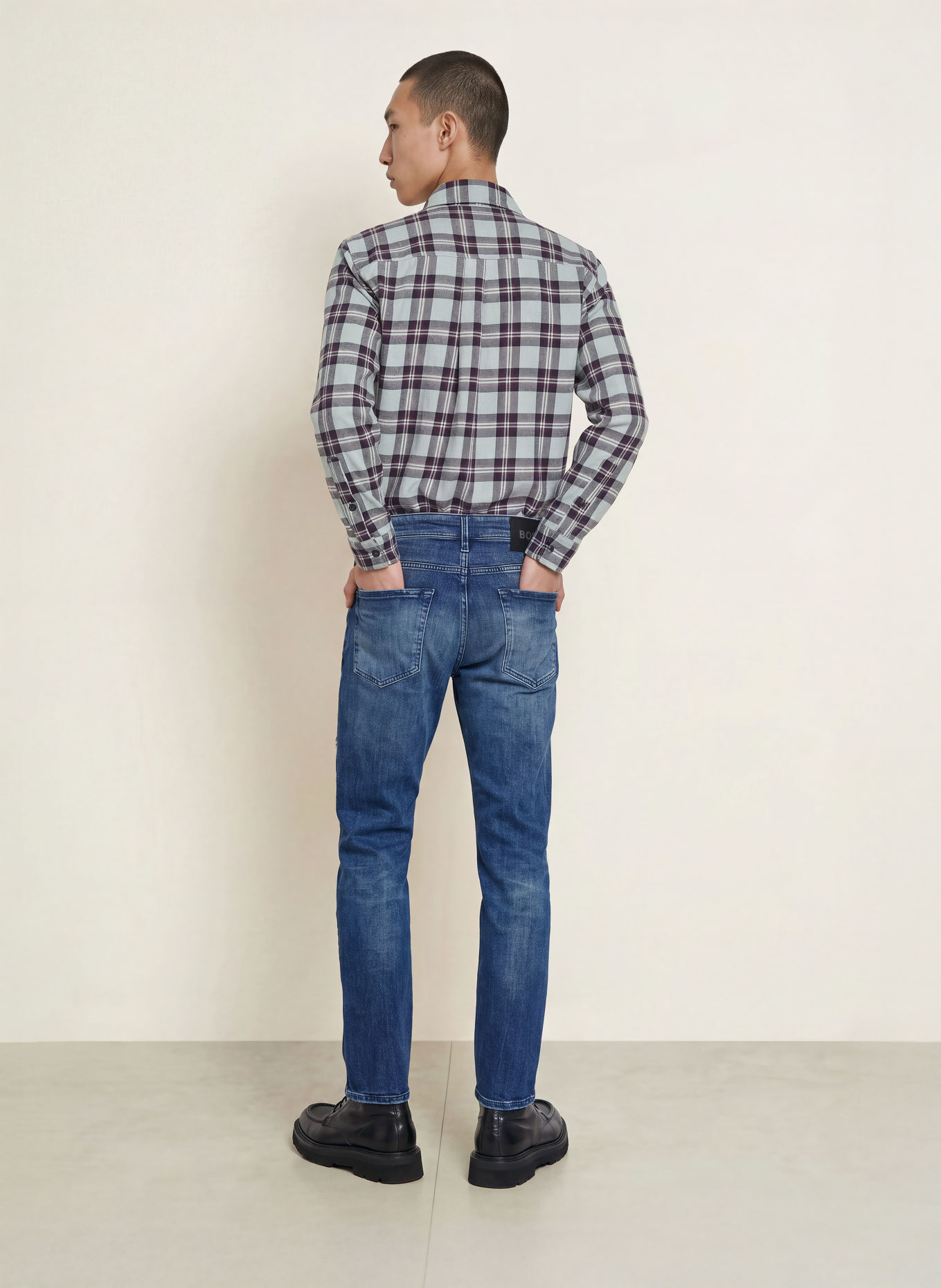 BOSS Jeans RE.MAINE Regular Fit: 435 BRIGHT BLUE