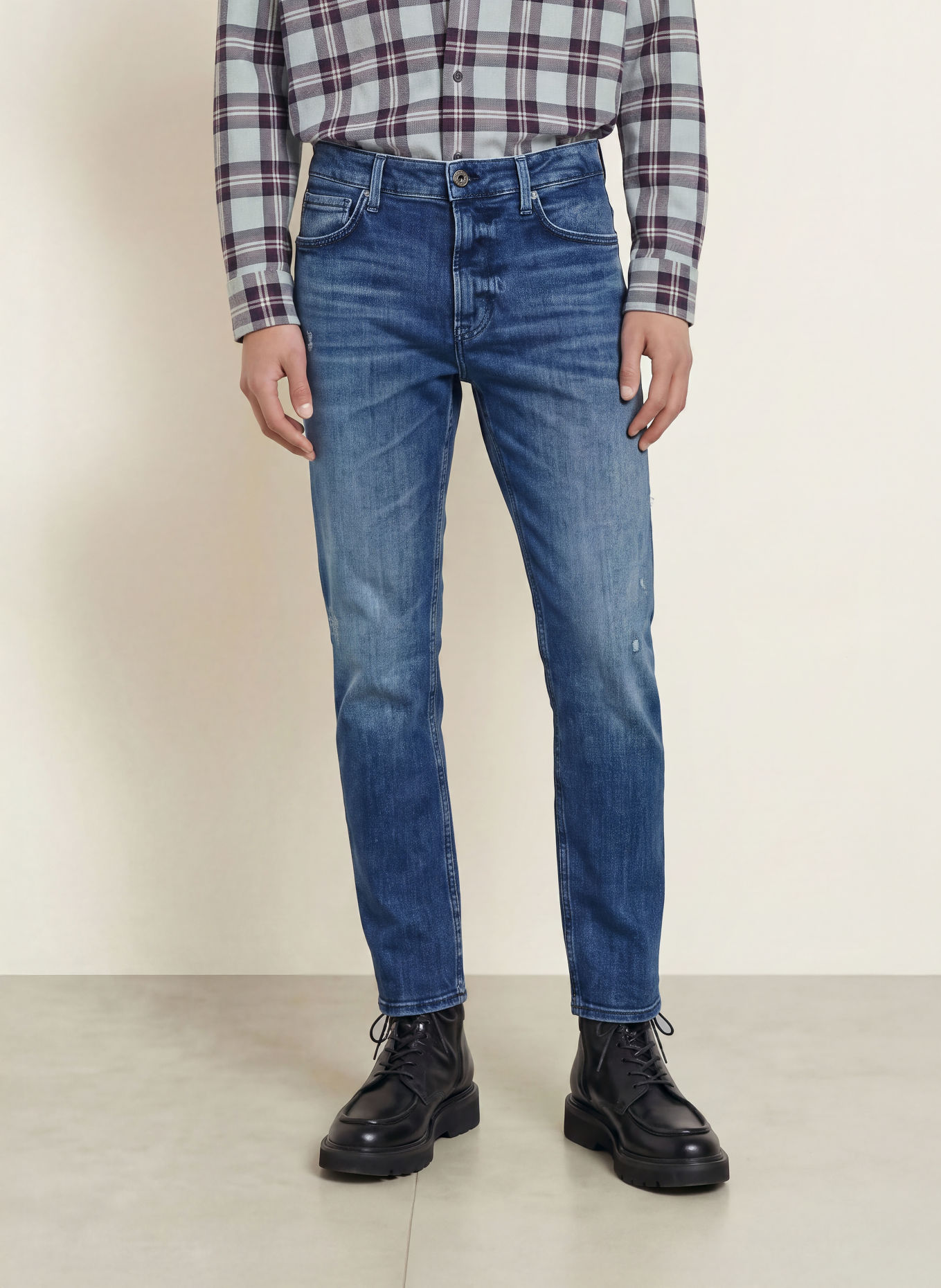 BOSS Jeans RE.MAINE Regular Fit: 435 BRIGHT BLUE