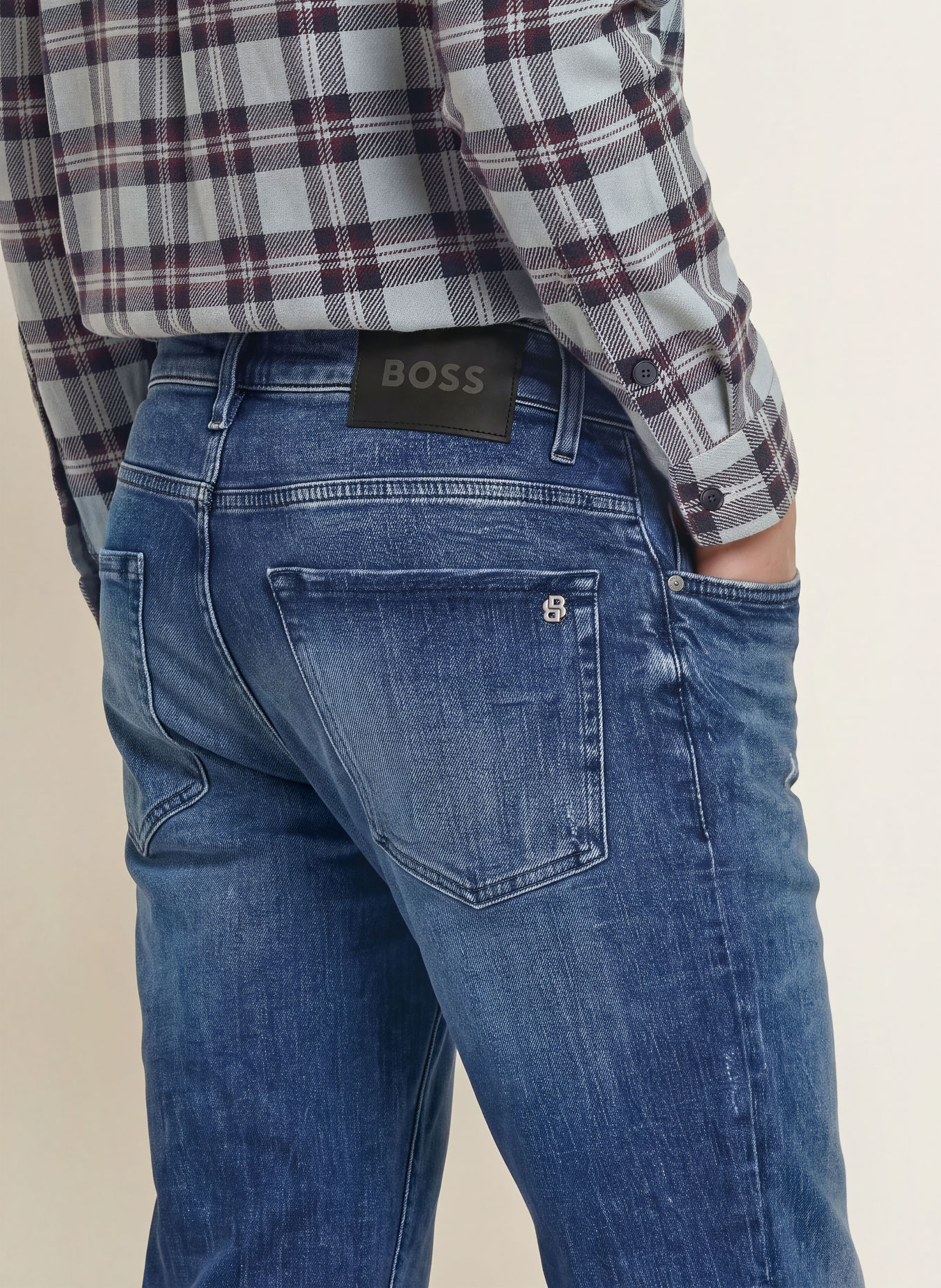 BOSS Jeans RE.MAINE Regular Fit: 435 BRIGHT BLUE