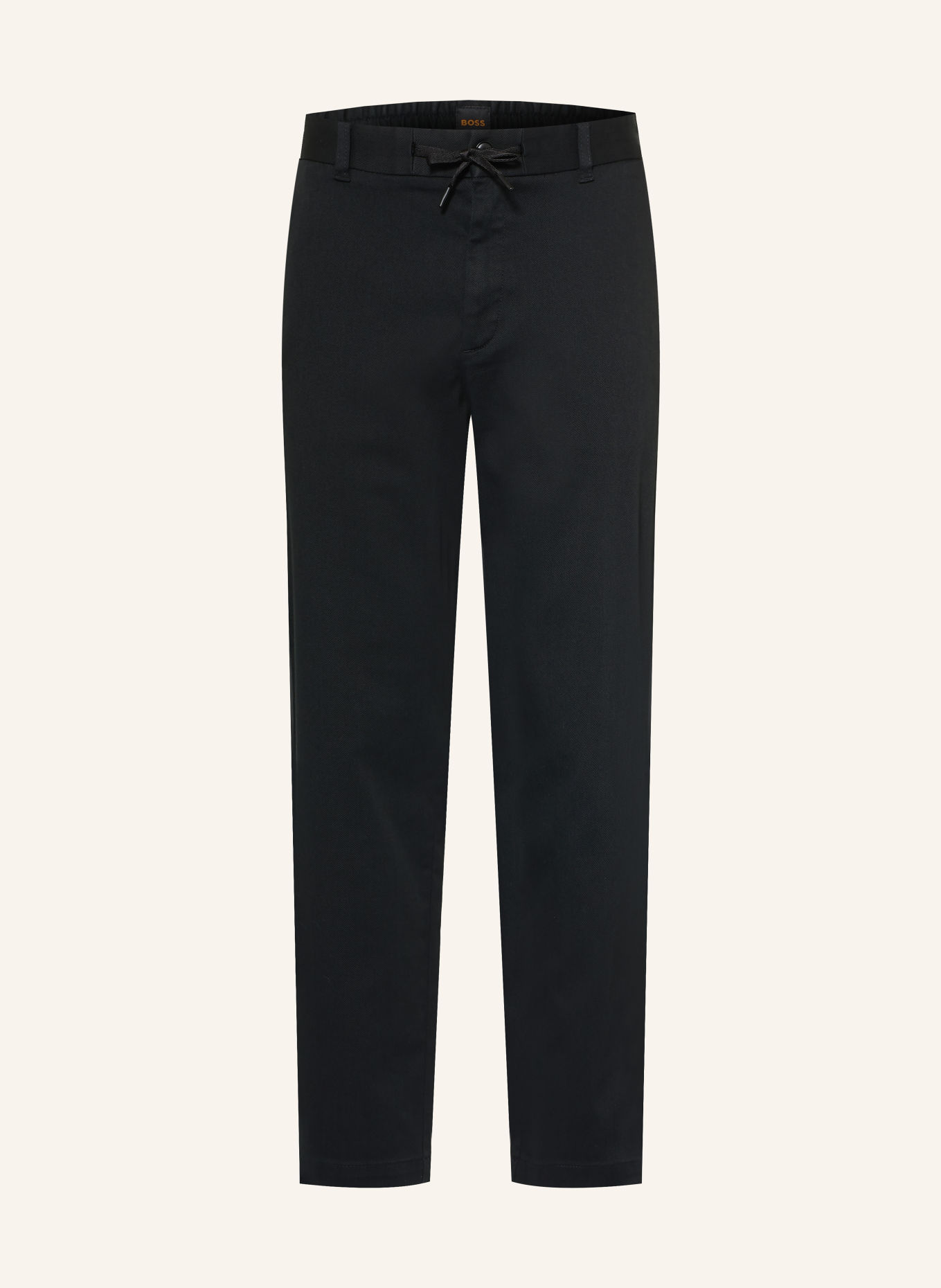 BOSS Pantaloni chino cu croială conică: NEGRU