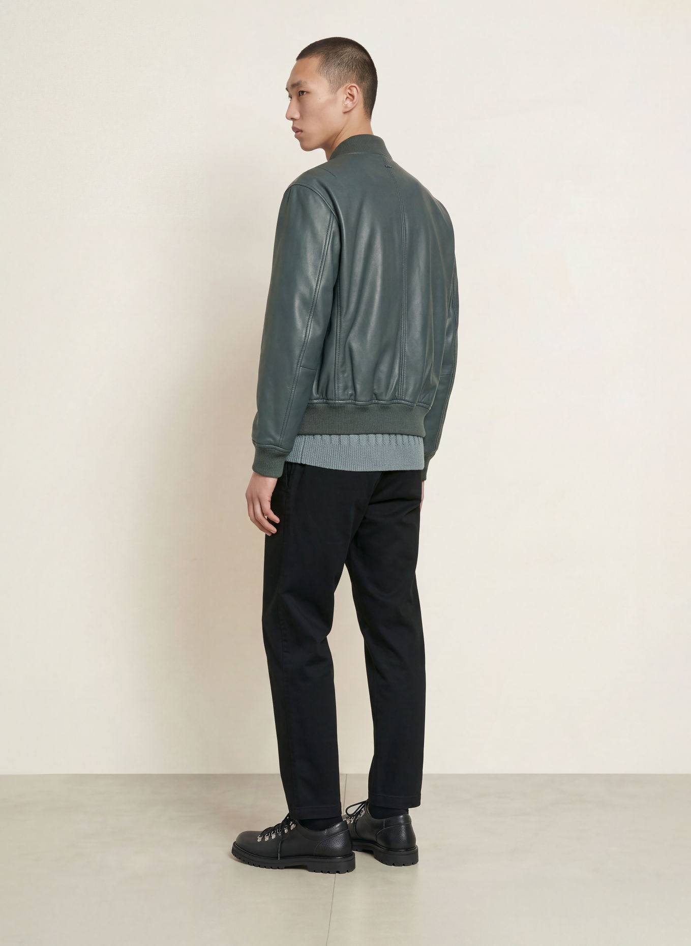 BOSS Pantaloni chino cu croială conică: NEGRU