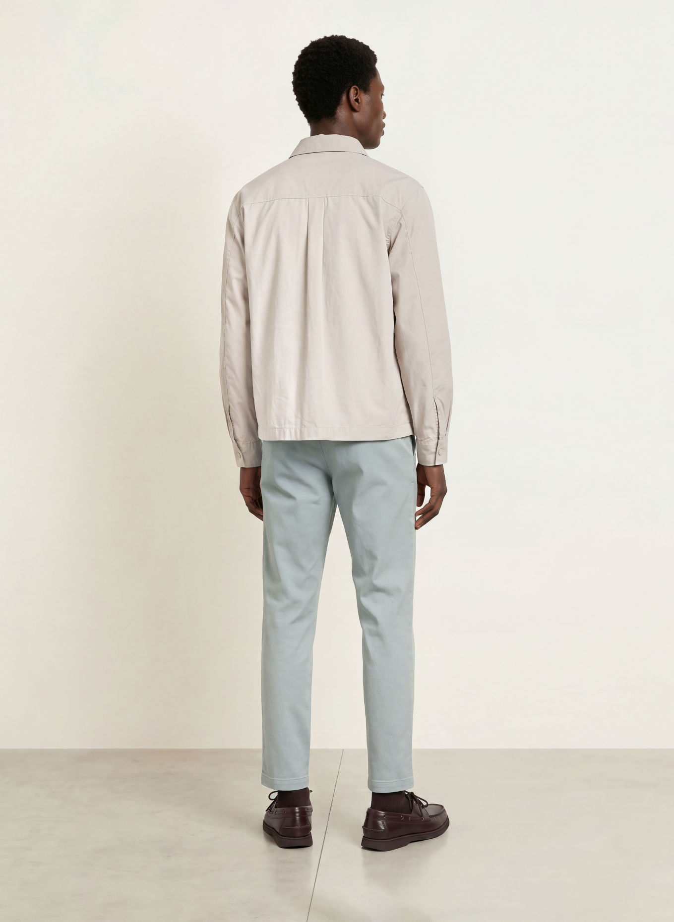 BOSS Chino Tapered Fit: HELLGRAU