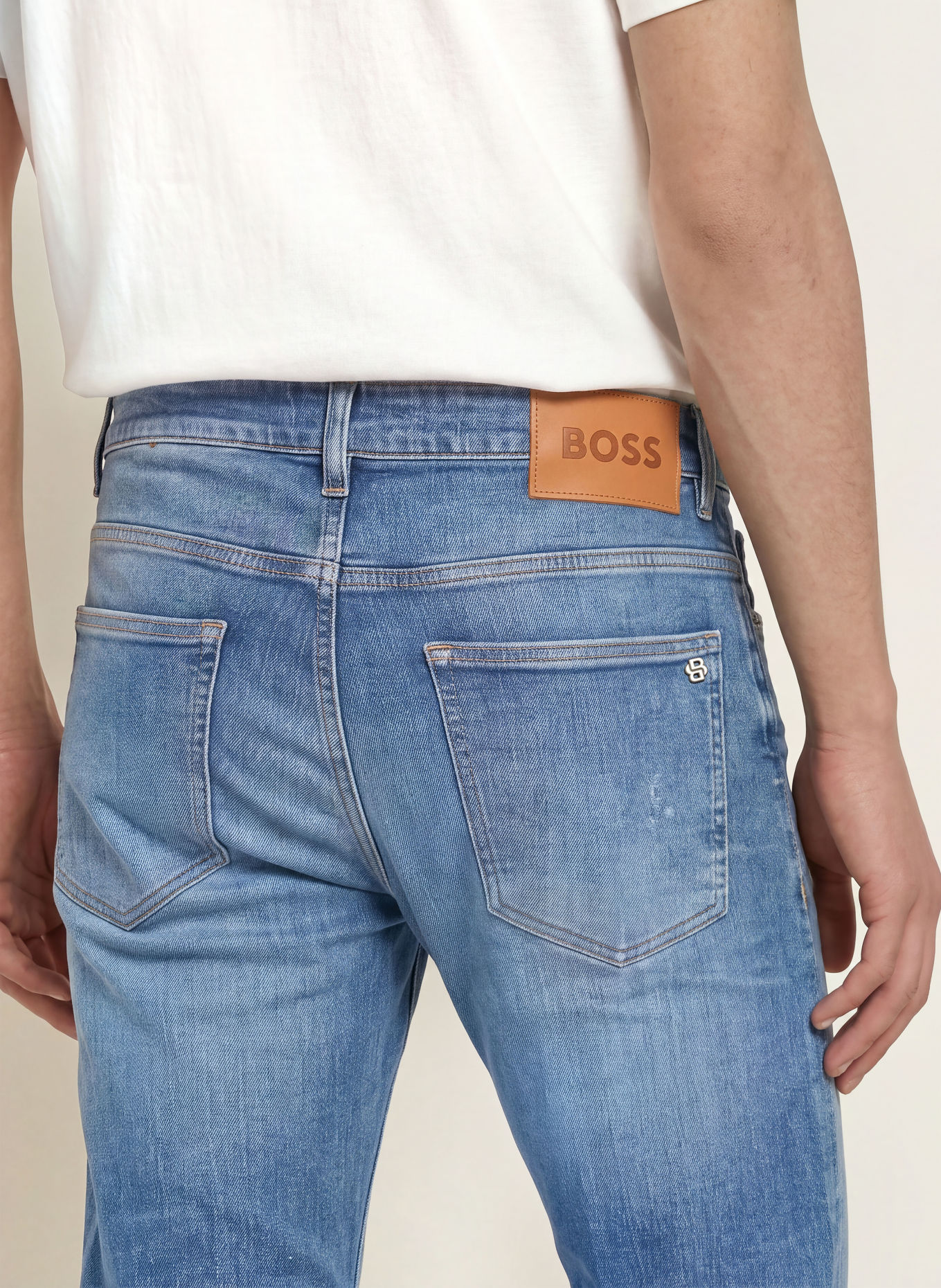 BOSS Jeans DELAWARE Extra Slim Fit: 438 BRIGHT BLUE