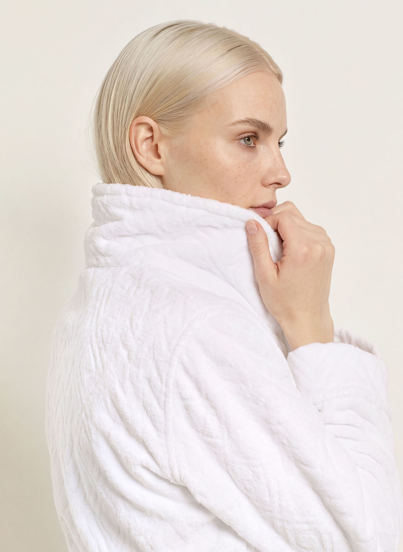 LAUREN RALPH LAUREN Badjas: WIT