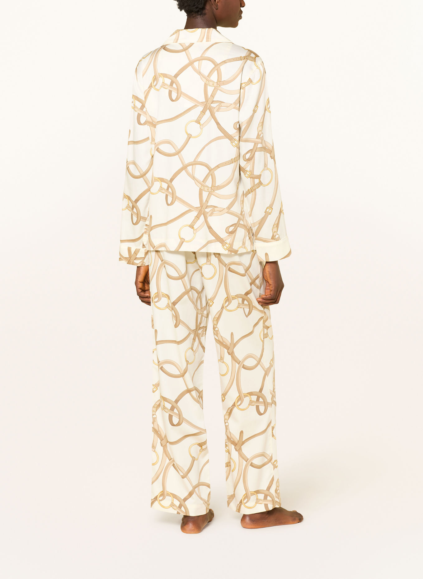 LAUREN RALPH LAUREN Pyjama: CRÈME / BEIGE