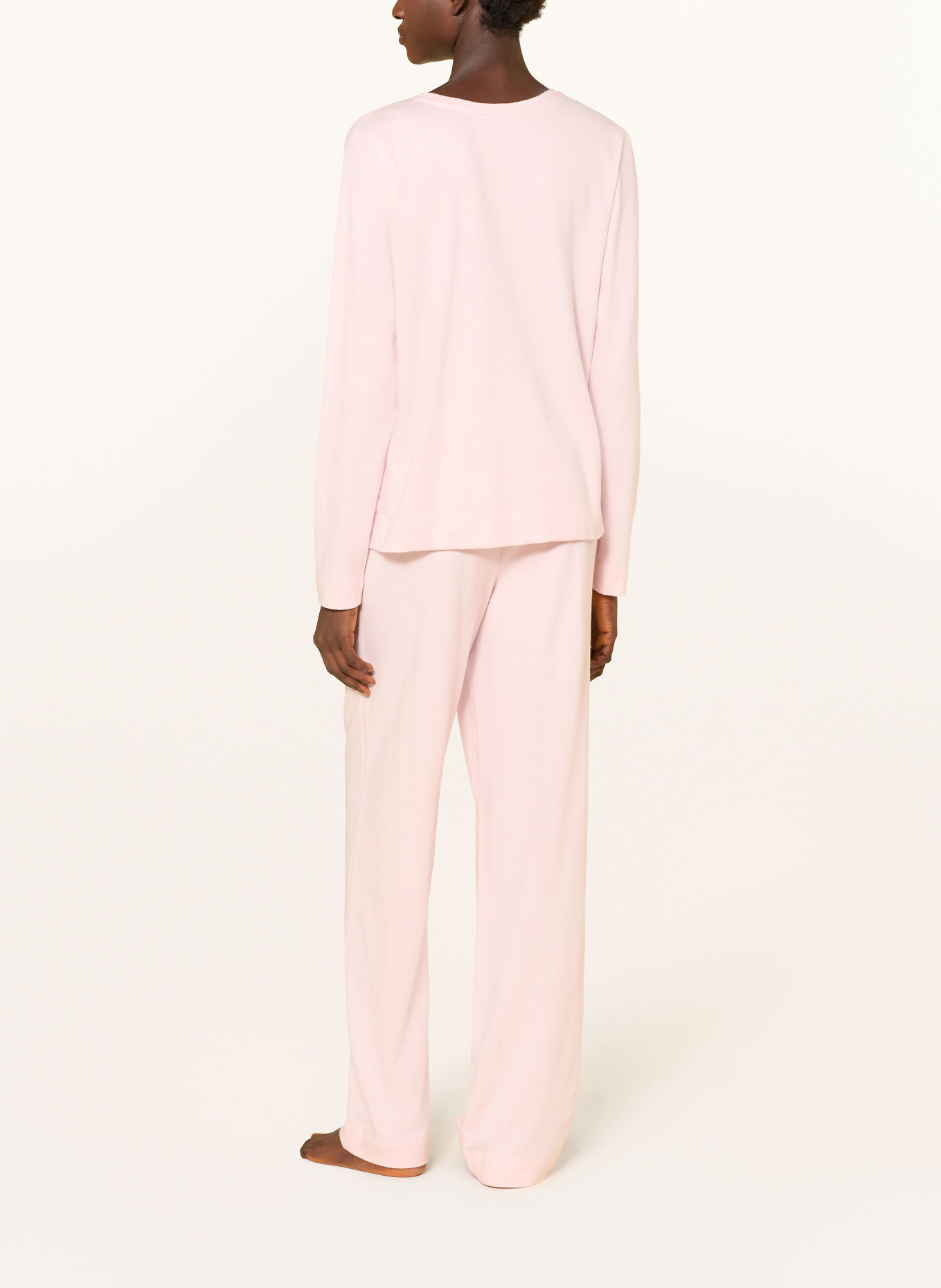 LAUREN RALPH LAUREN Pyjama: ROSE CLAIR / WIT