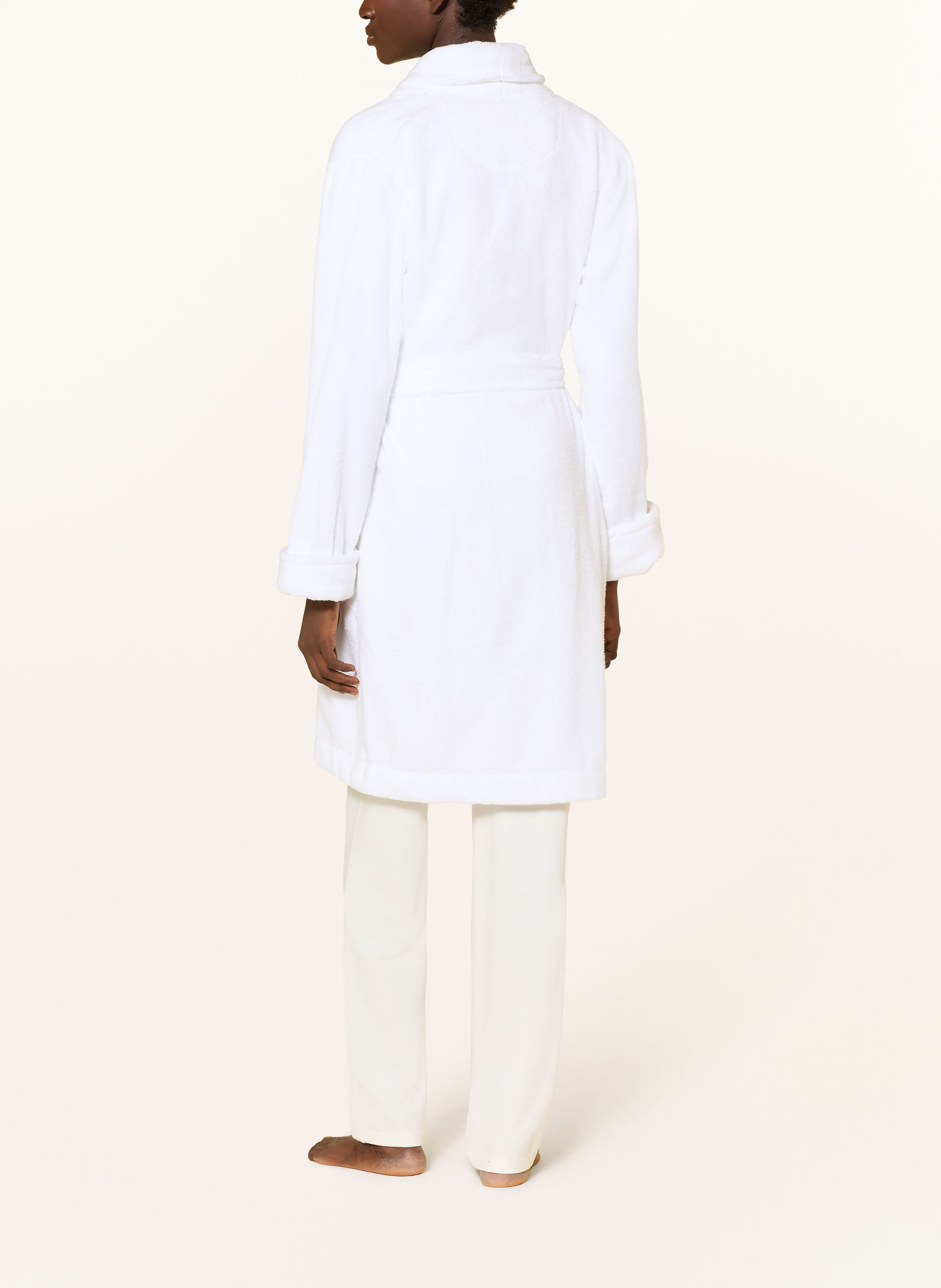 LAUREN RALPH LAUREN Damesbadjas: WIT