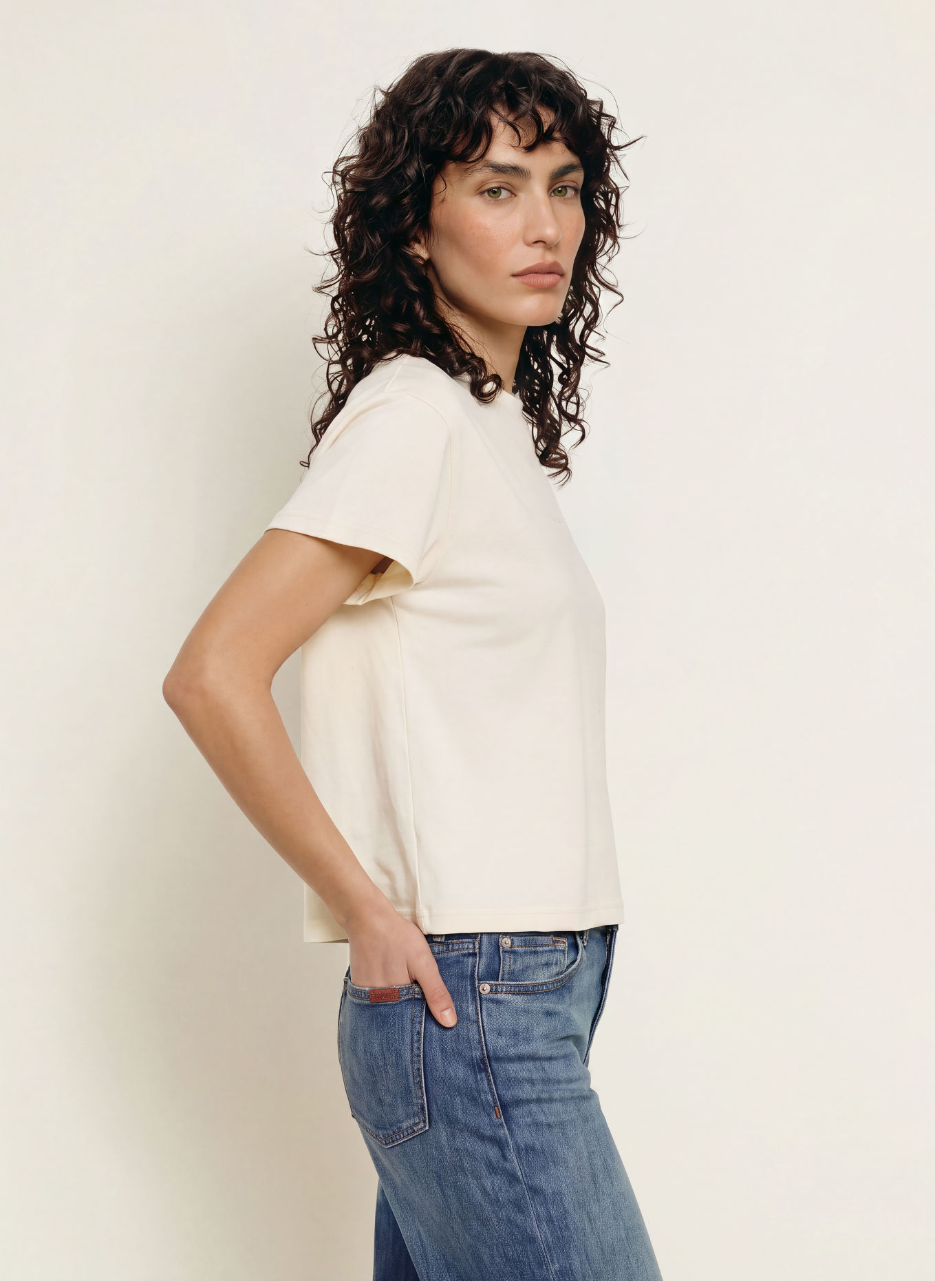 OH APRIL T-shirt ELLA: LICHTGEEL