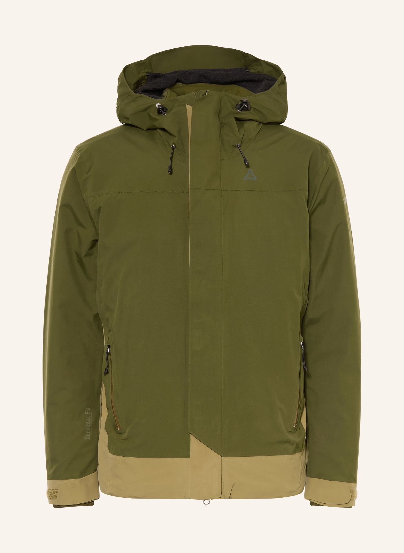 Schöffel 2-i-1-jakke REFOCA: OLIVEN / KHAKI