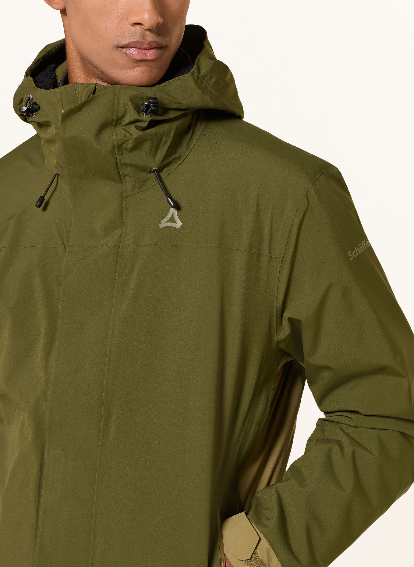 Schöffel 2-i-1-jakke REFOCA: OLIVEN / KHAKI