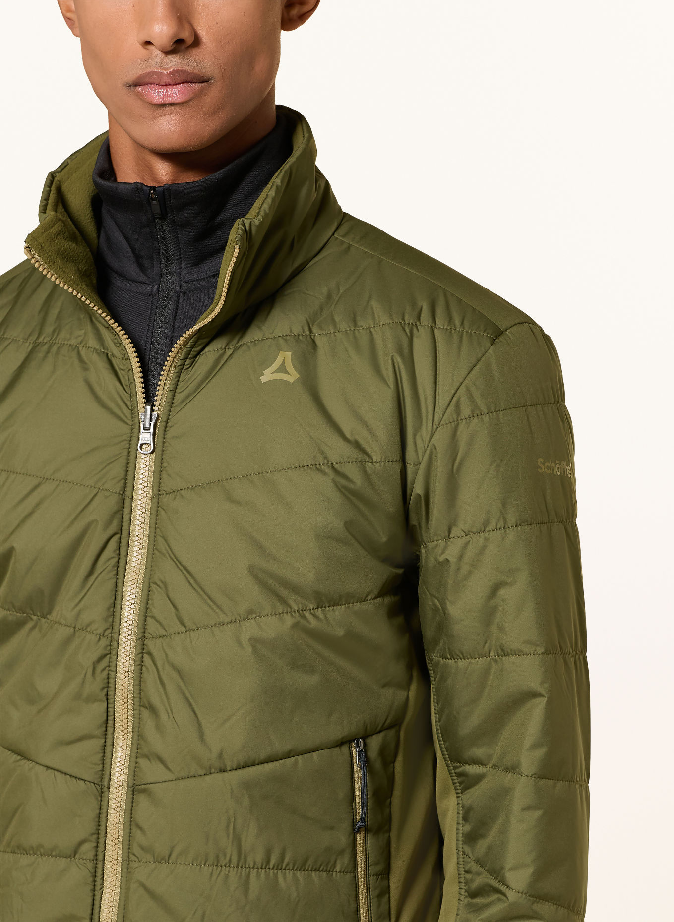 Schöffel 2-i-1-jakke REFOCA: OLIVEN / KHAKI