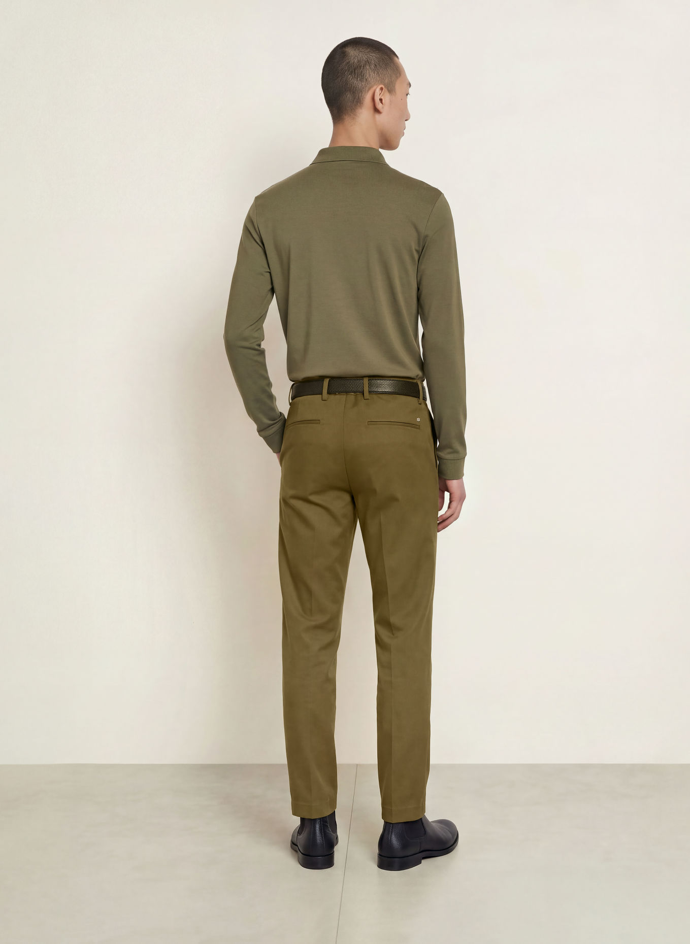 BOSS Chino KANE Modern Regular Fit: OLIV