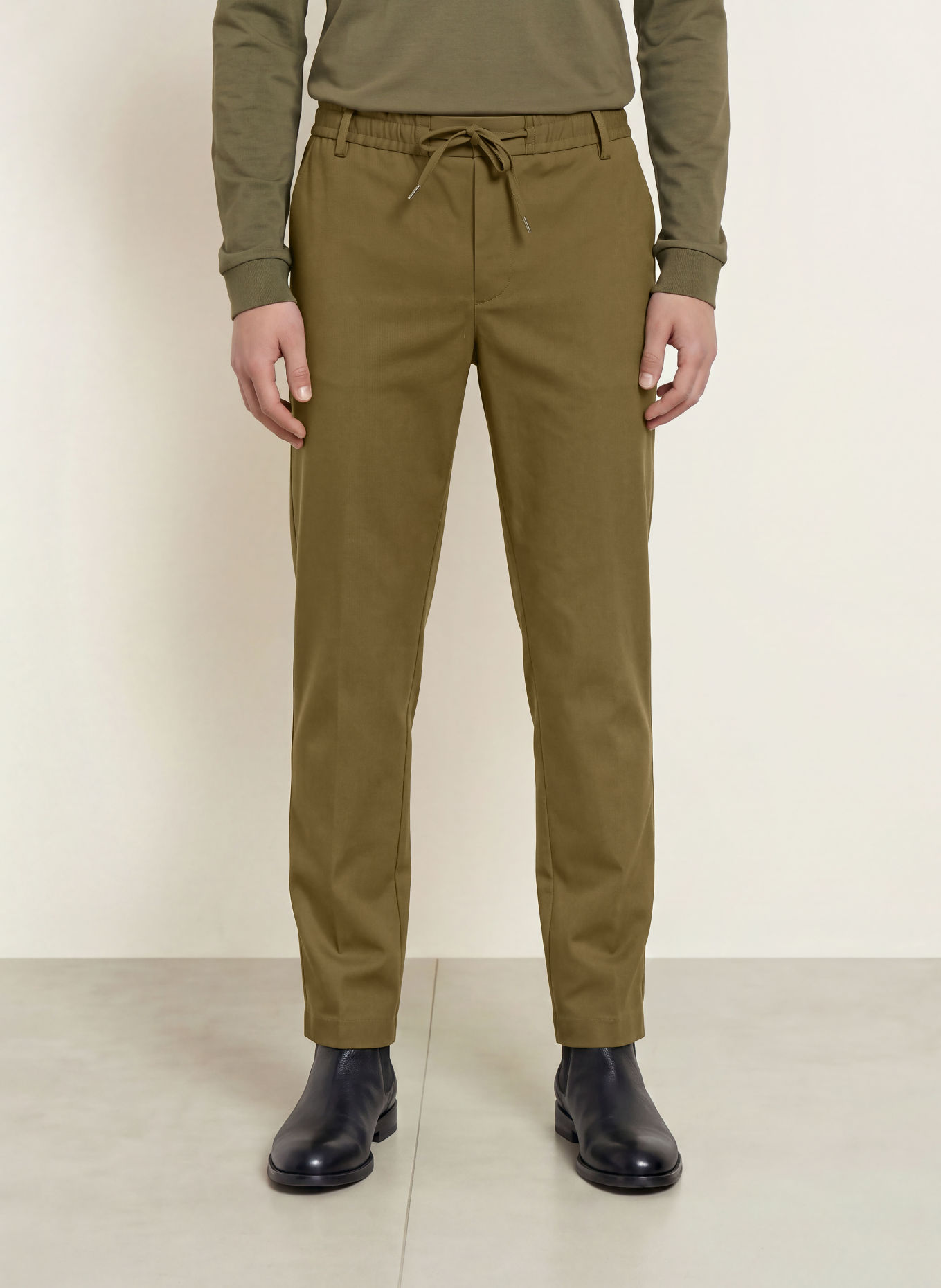 BOSS Chino KANE Modern Regular Fit: OLIV