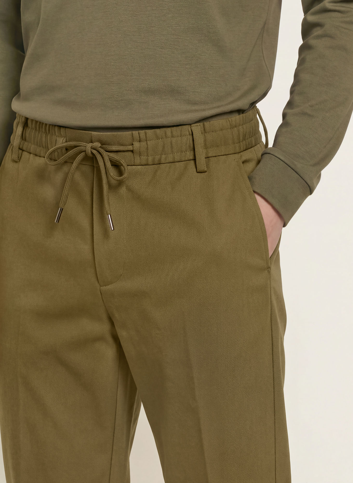 BOSS Chino KANE Modern Regular Fit: OLIV