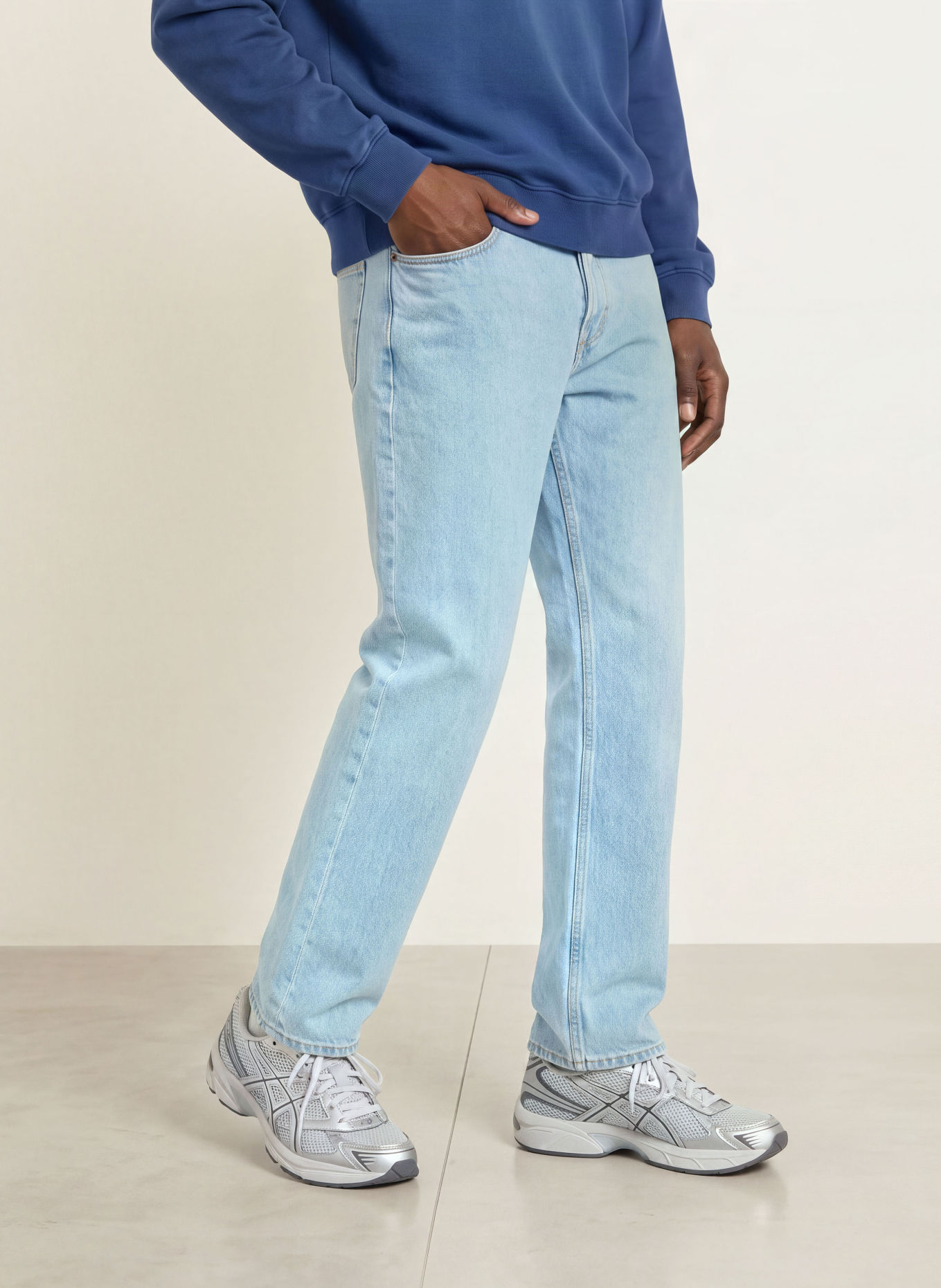 HUGO Jeans JONAH Straight Fit: 456 LIGHT/PASTEL BLUE
