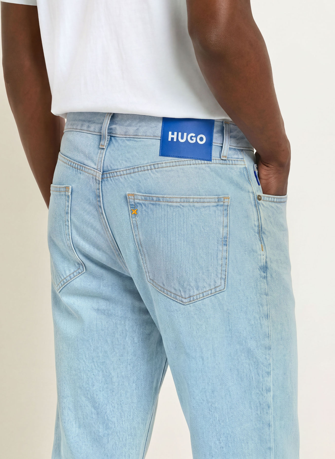 HUGO Jeans JONAH Straight Fit: 456 LIGHT/PASTEL BLUE
