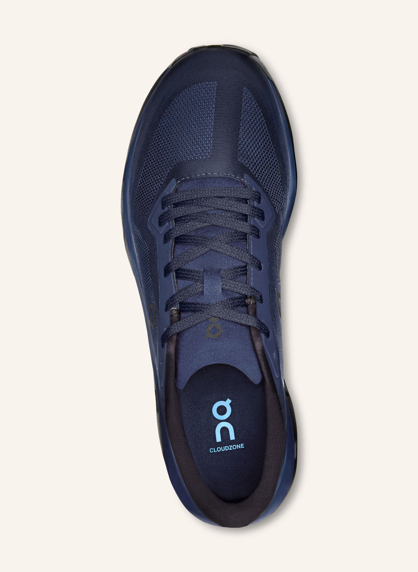 On Sneakersy CLOUDZONE: GRANATOWY