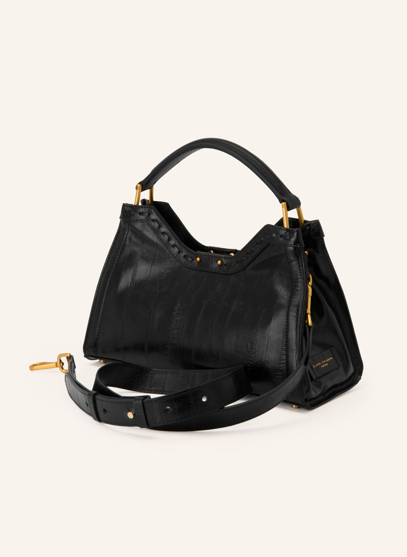GIANNI CHIARINI AURORA Handbag: BLACK