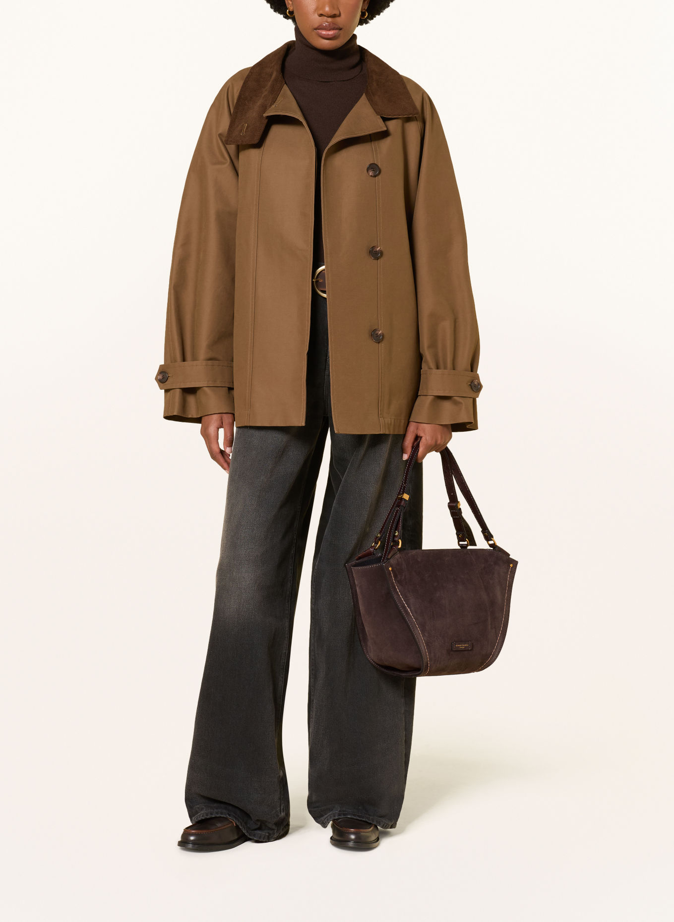 GIANNI CHIARINI BLOOM Handbag: BROWN