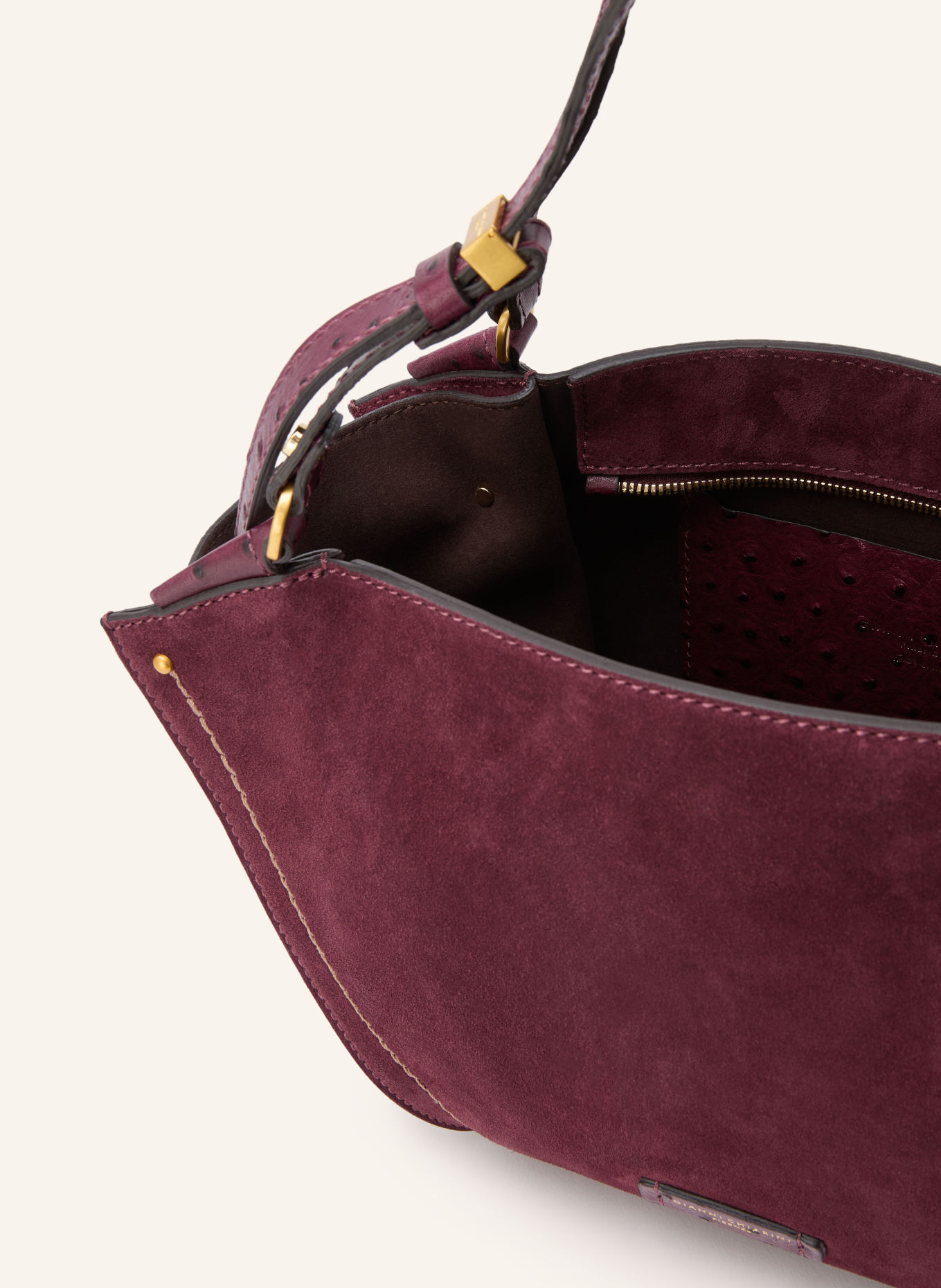 GIANNI CHIARINI Torebka BLOOM: CIEMNOCZERWONY