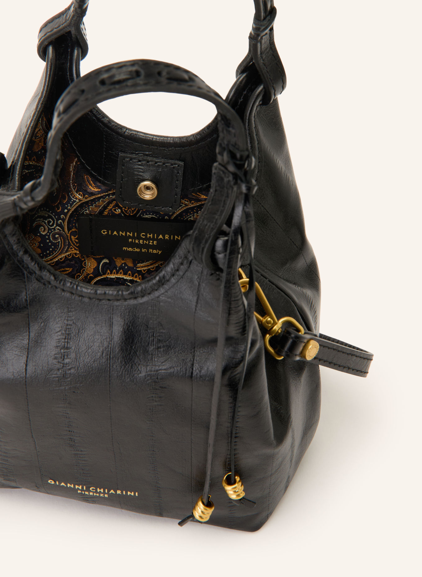 GIANNI CHIARINI DUA Handbag: BLACK