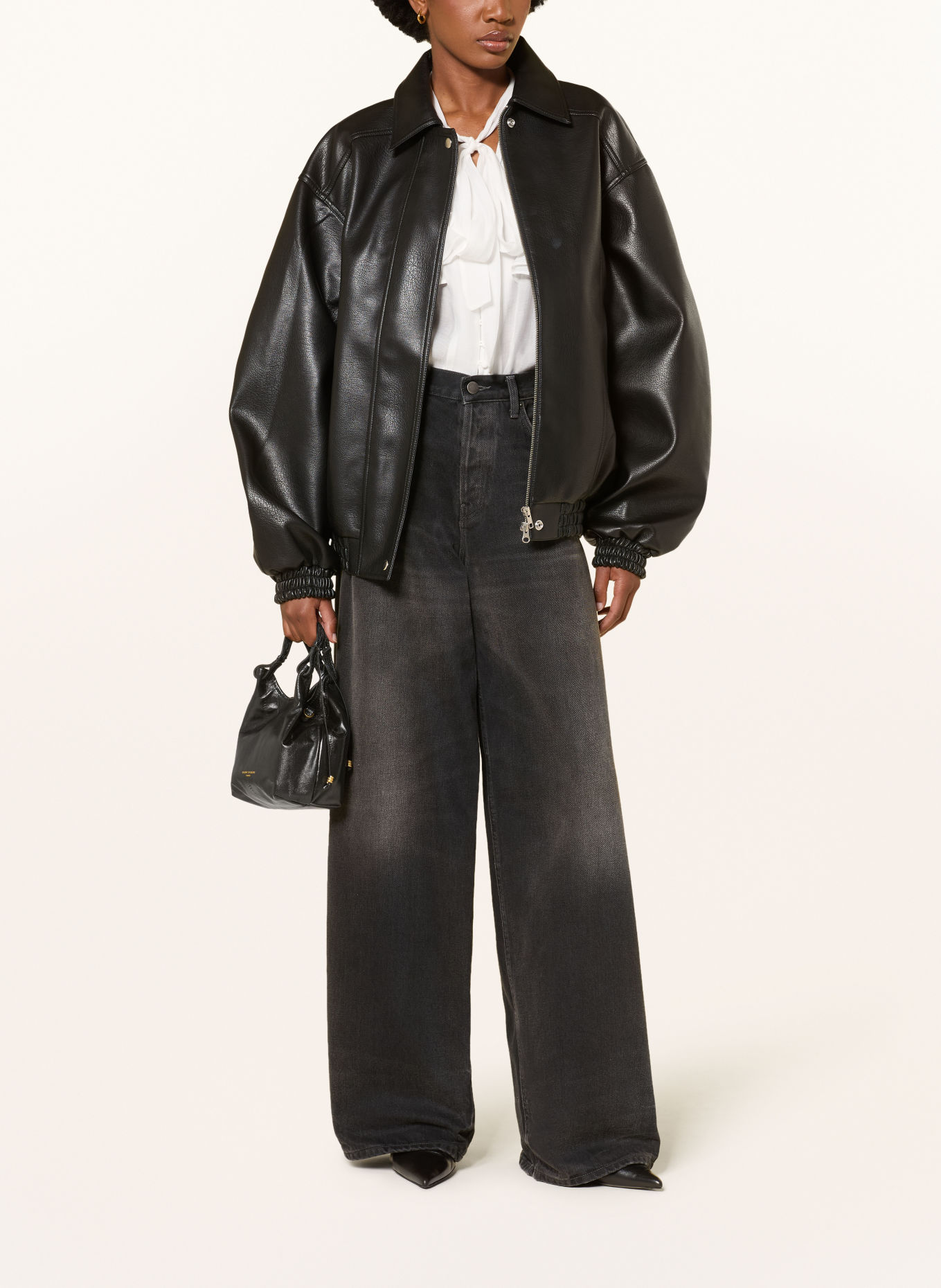 GIANNI CHIARINI DUA Handbag: BLACK