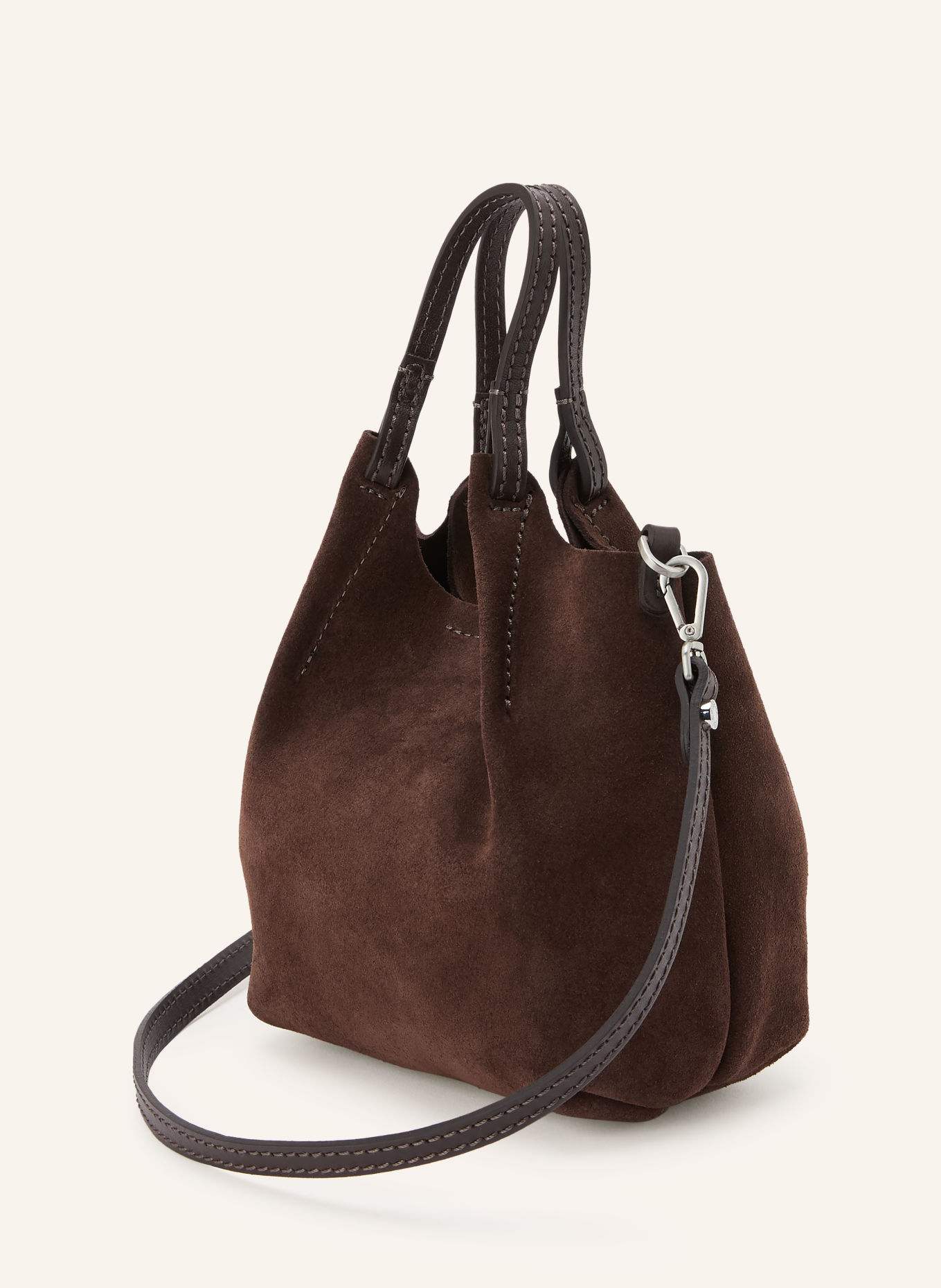 GIANNI CHIARINI Handtas DUA M: MARRON FONCÉ