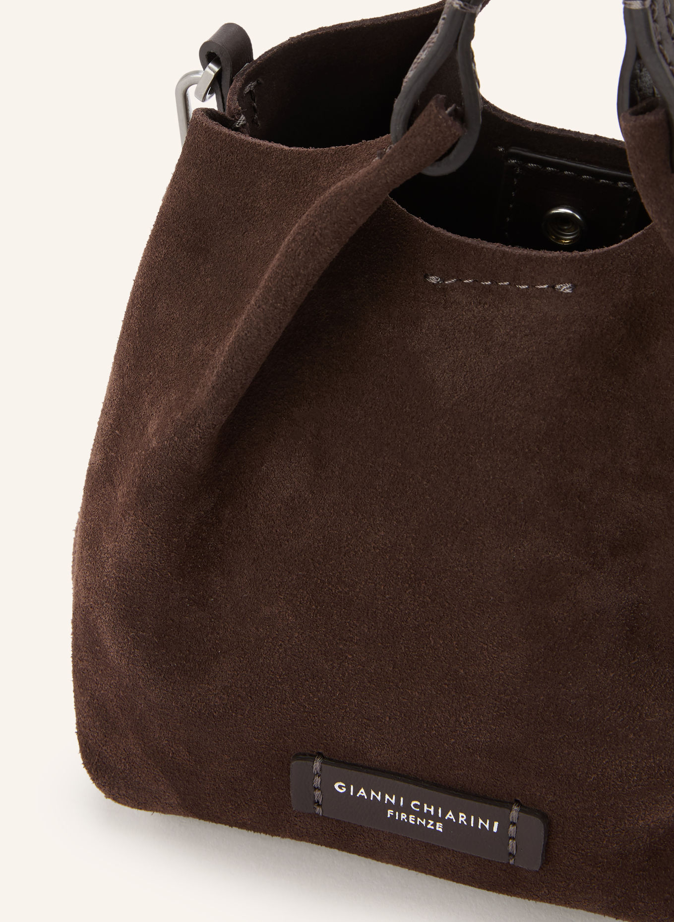 GIANNI CHIARINI Handtas DUA M: MARRON FONCÉ