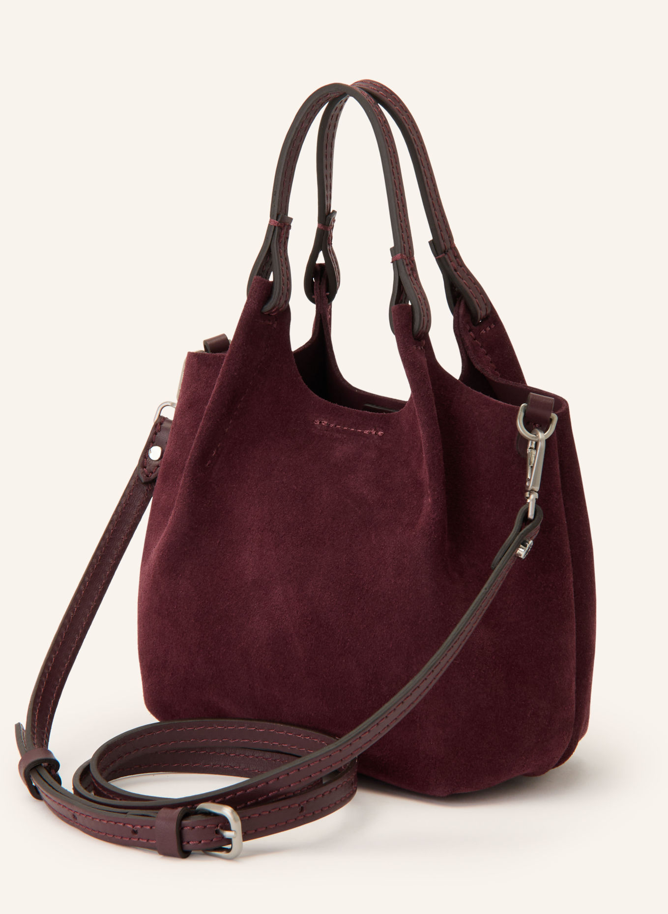 GIANNI CHIARINI DUA M Handbag: DARK RED