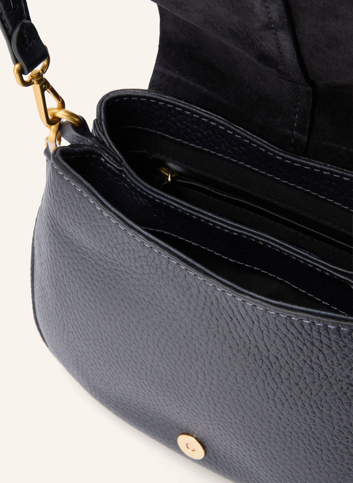 GIANNI CHIARINI HELENA Shoulder Bag: BLACK