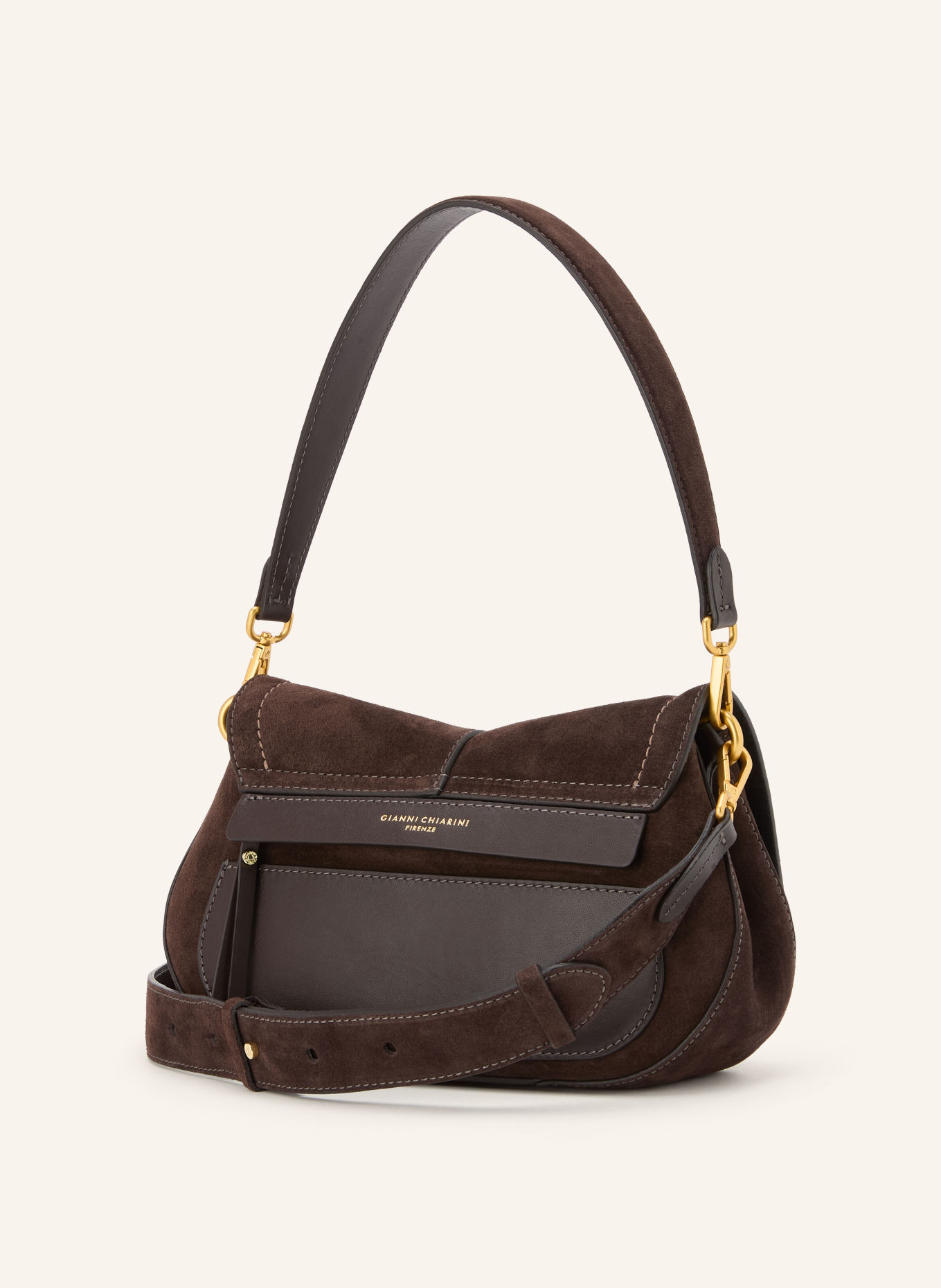 GIANNI CHIARINI Handtas HELENA: MARRON FONCÉ