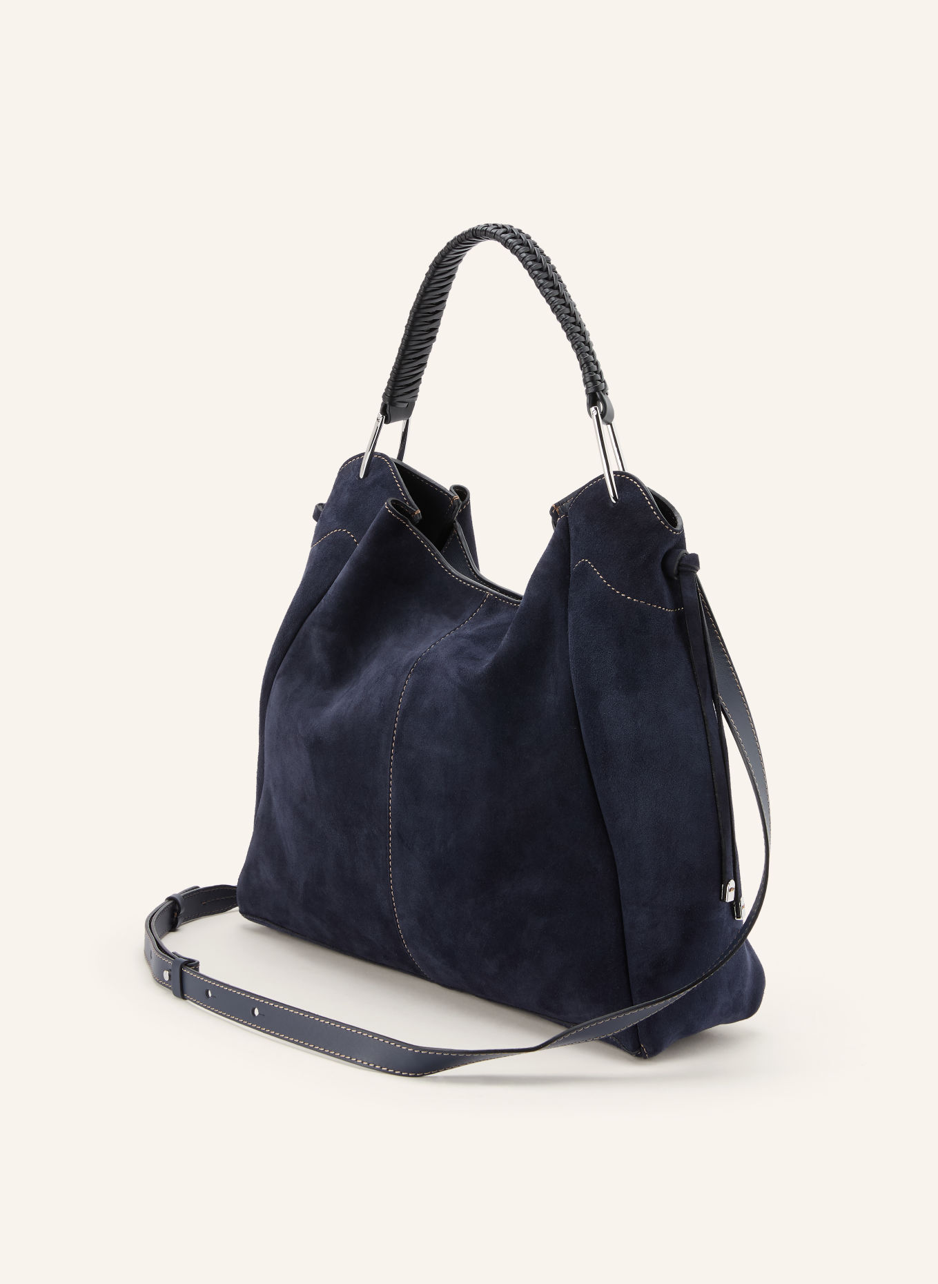 GIANNI CHIARINI ERA-buideltas met Pouch: DONKERBLAUW