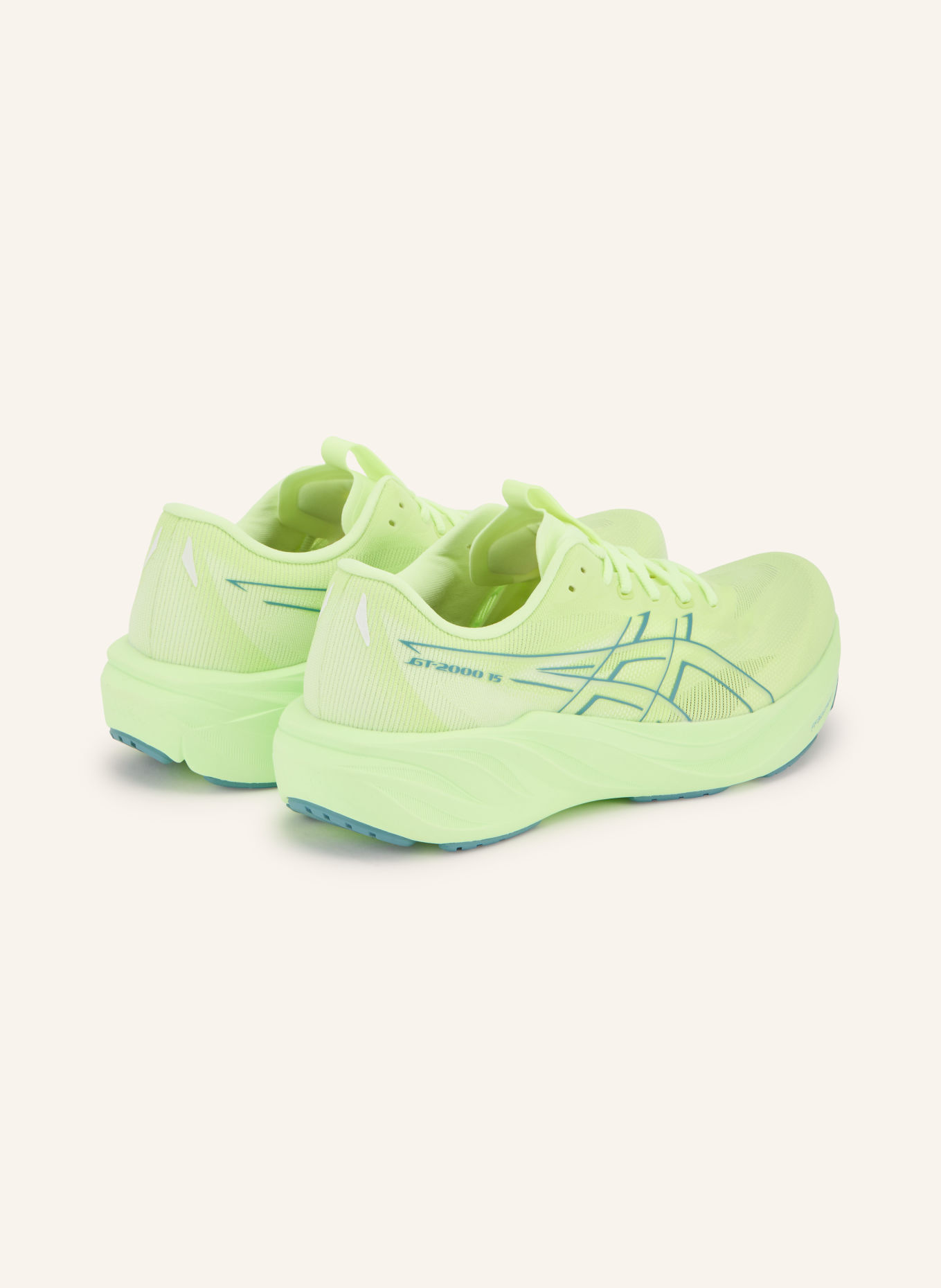 ASICS Laufschuhe GT-2000 15: NEONGELB / PETROL