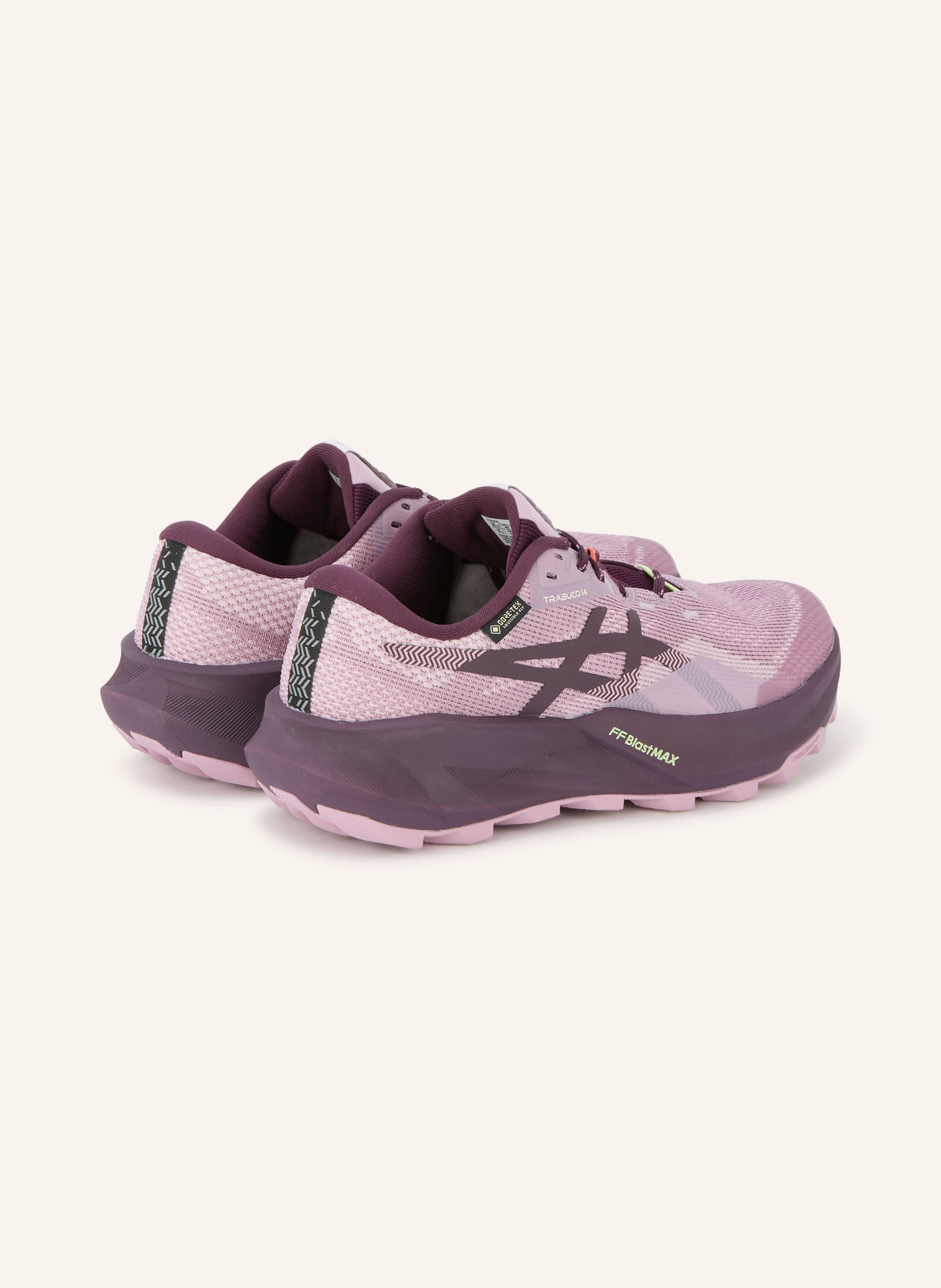 ASICS Buty turystyczne TRABUCO 14 GTX: FIOLETOWY / JASNOFIOLETOWY / JASKRAWY CZERWONY