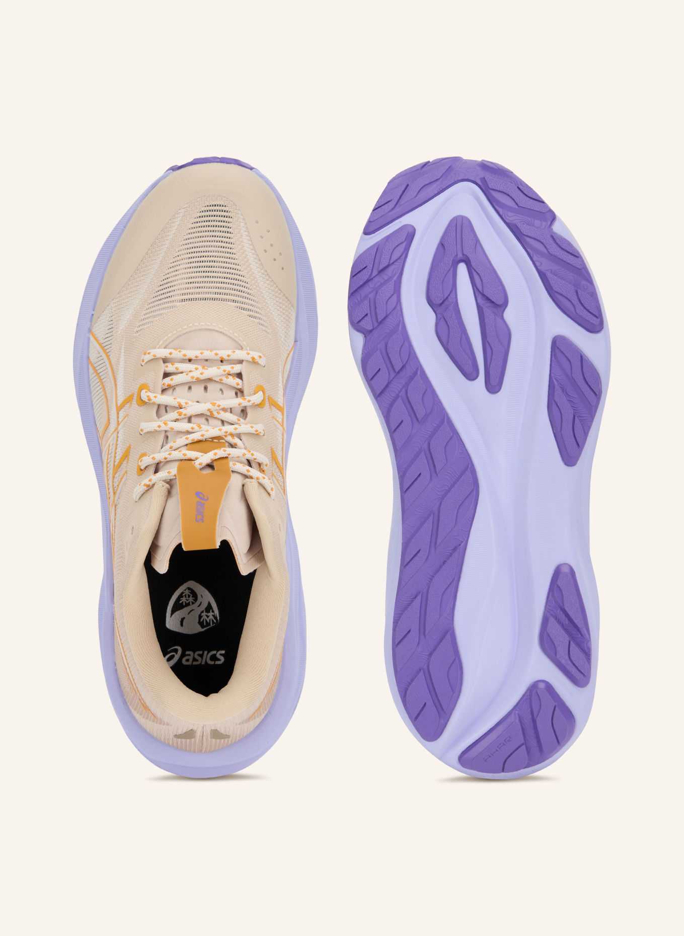 ASICS GT-2000 15 TR Running Shoes: BEIGE / ORANGE