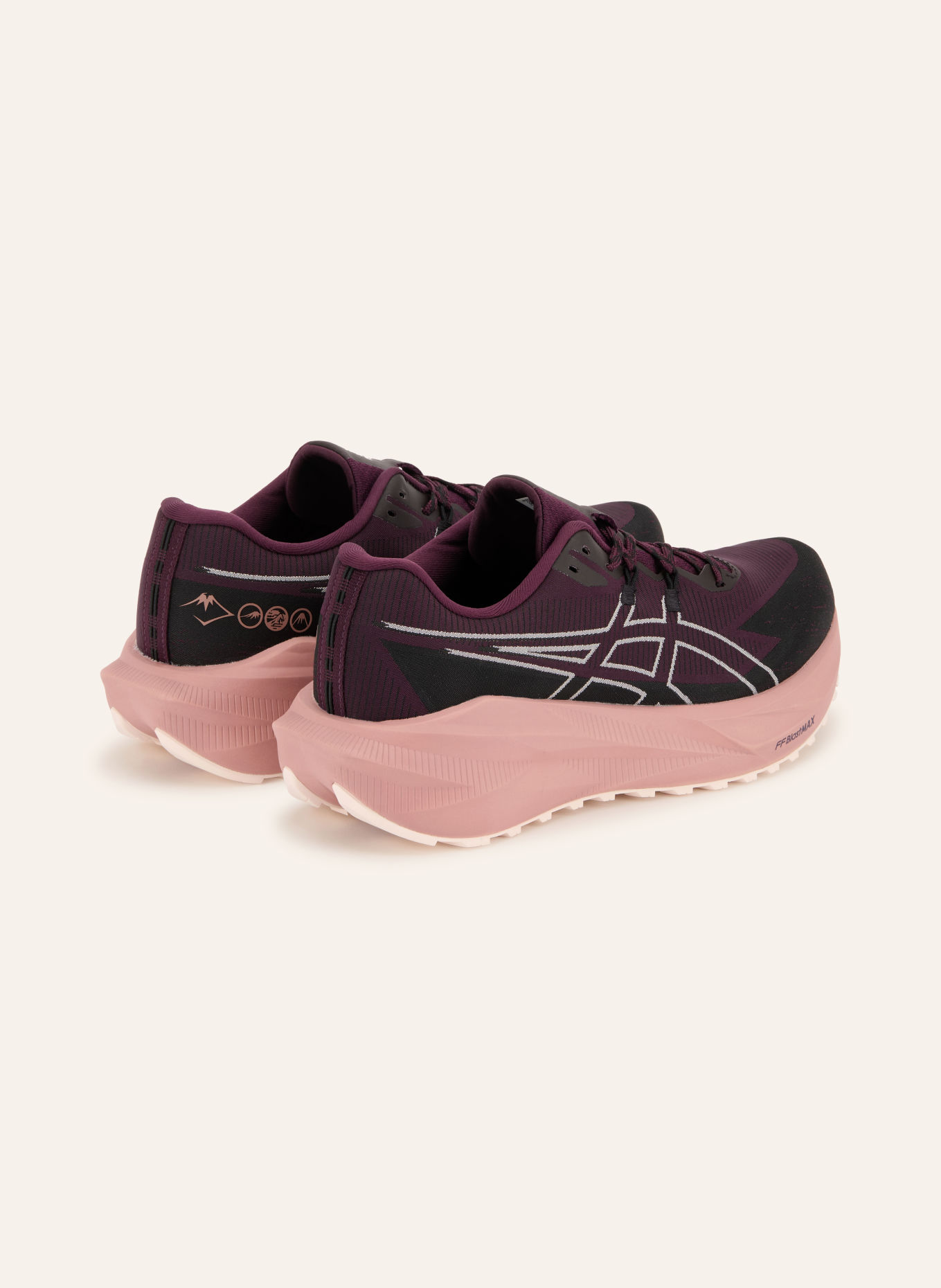 ASICS Trailrunning-Schuhe BLAZEBLAST: DUNKELLILA / SCHWARZ