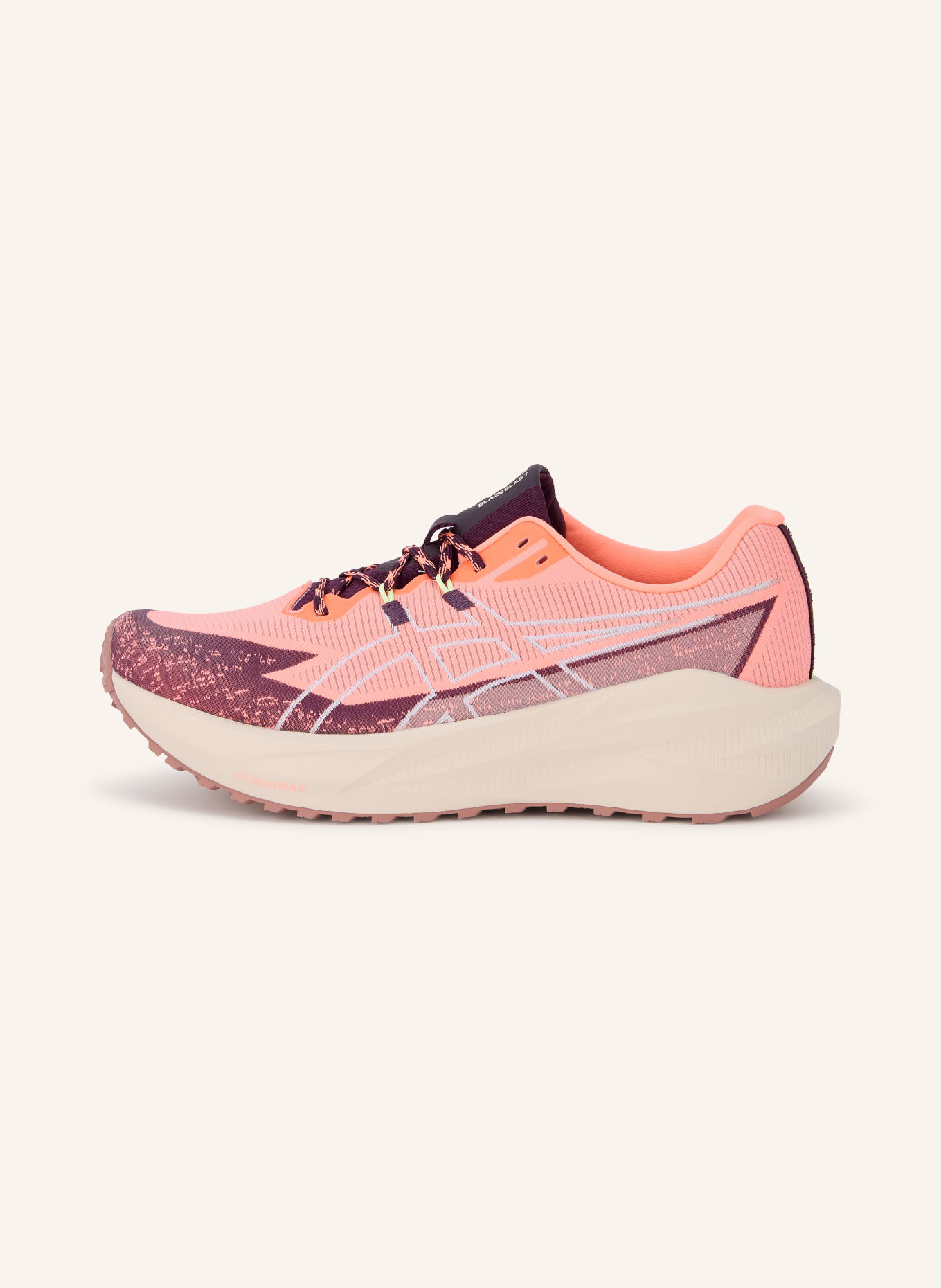 ASICS Chaussures de trail BLAZEBLAST: ORANGE FLUO / ROUGE FLUO / ROUGE FONCÉ